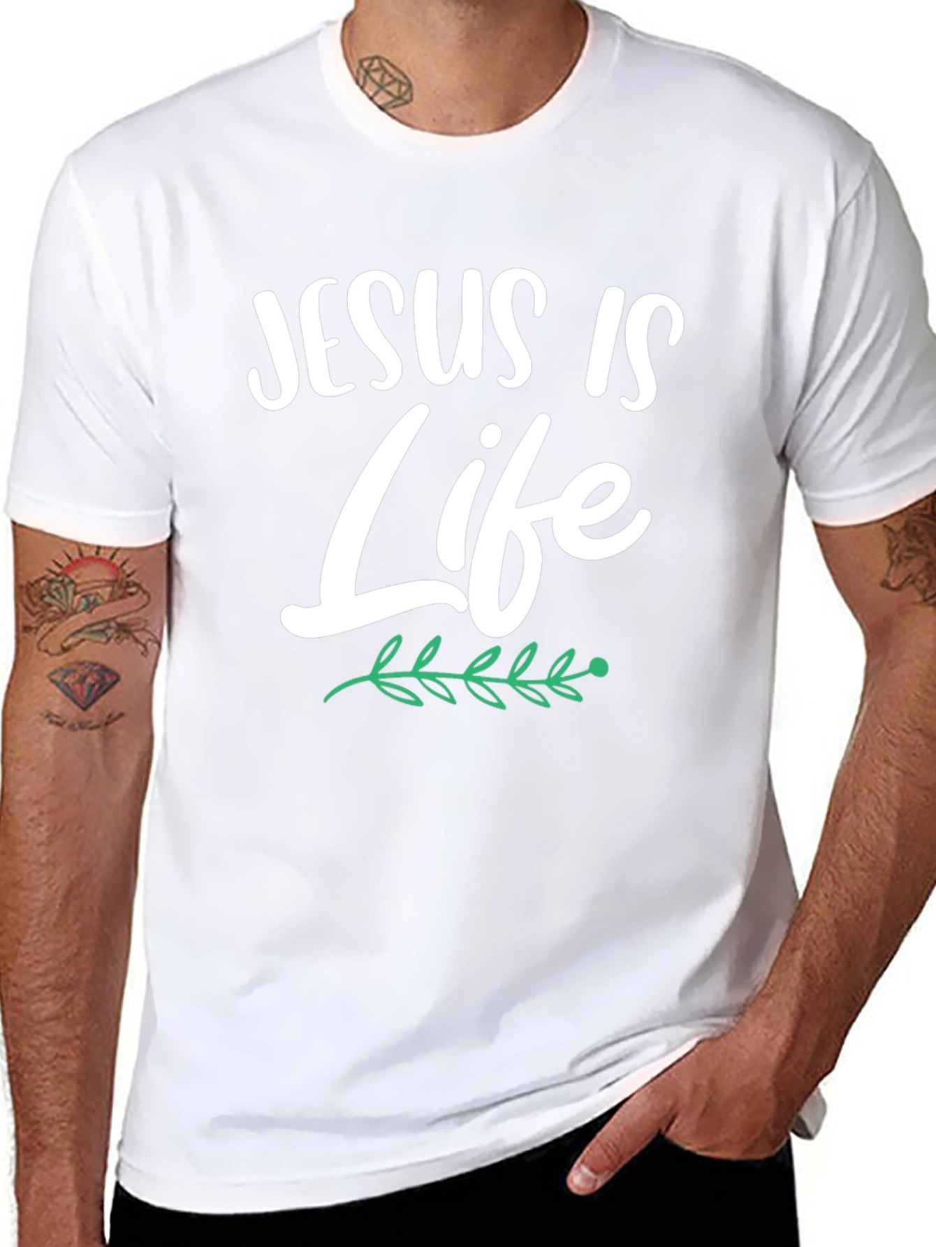 Jesus Is Life T-Shirt - Christian Inspired Tee