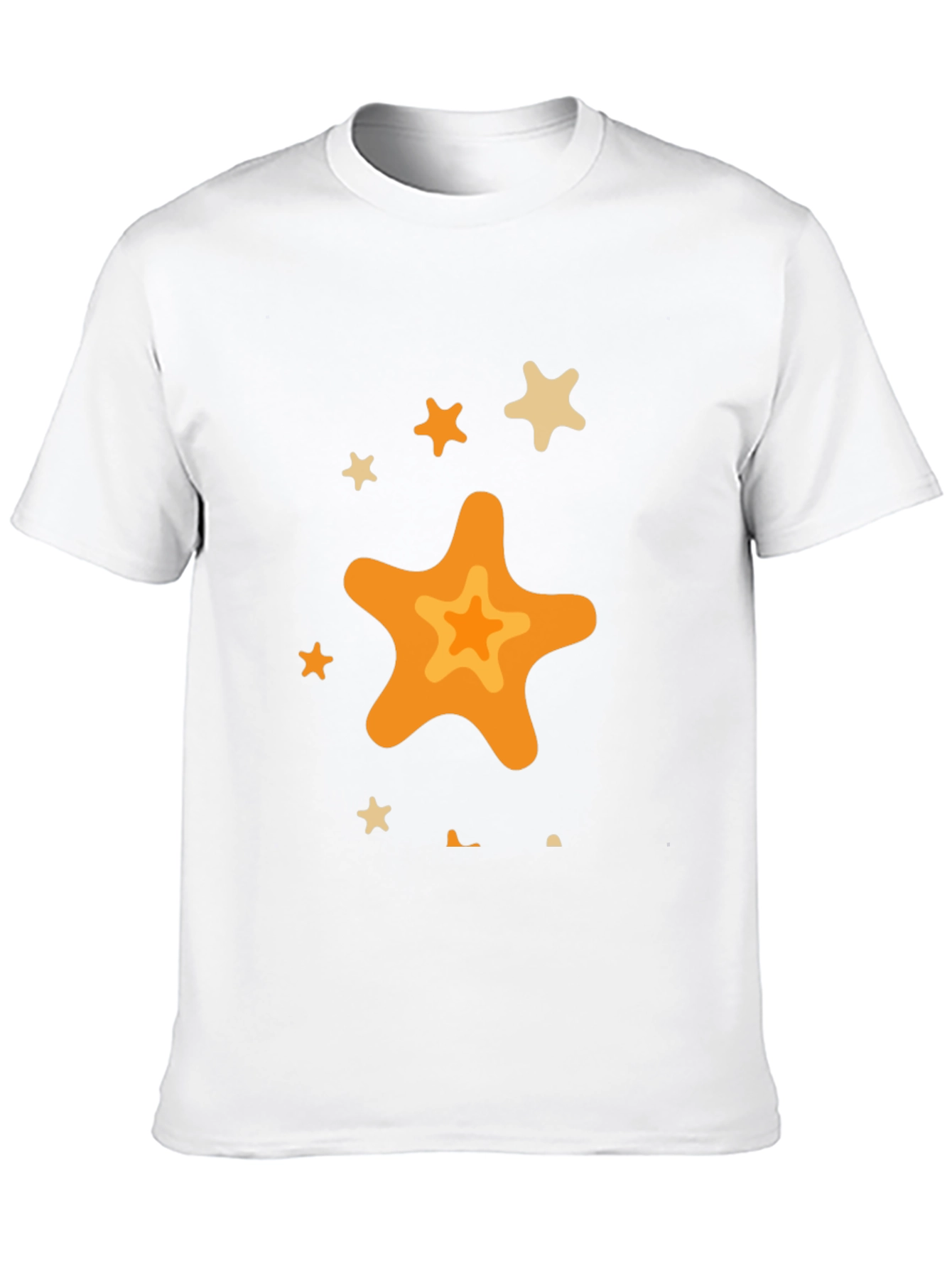 Star Graphic Black T-Shirt - Casual Style