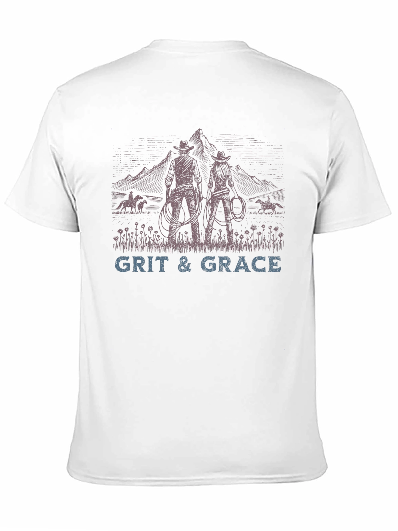 Grit & Grace Cowboy Graphic Tee