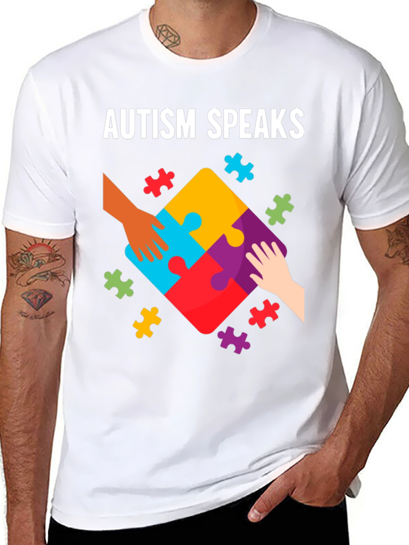 Autism Speaks Puzzle Piece T-Shirt