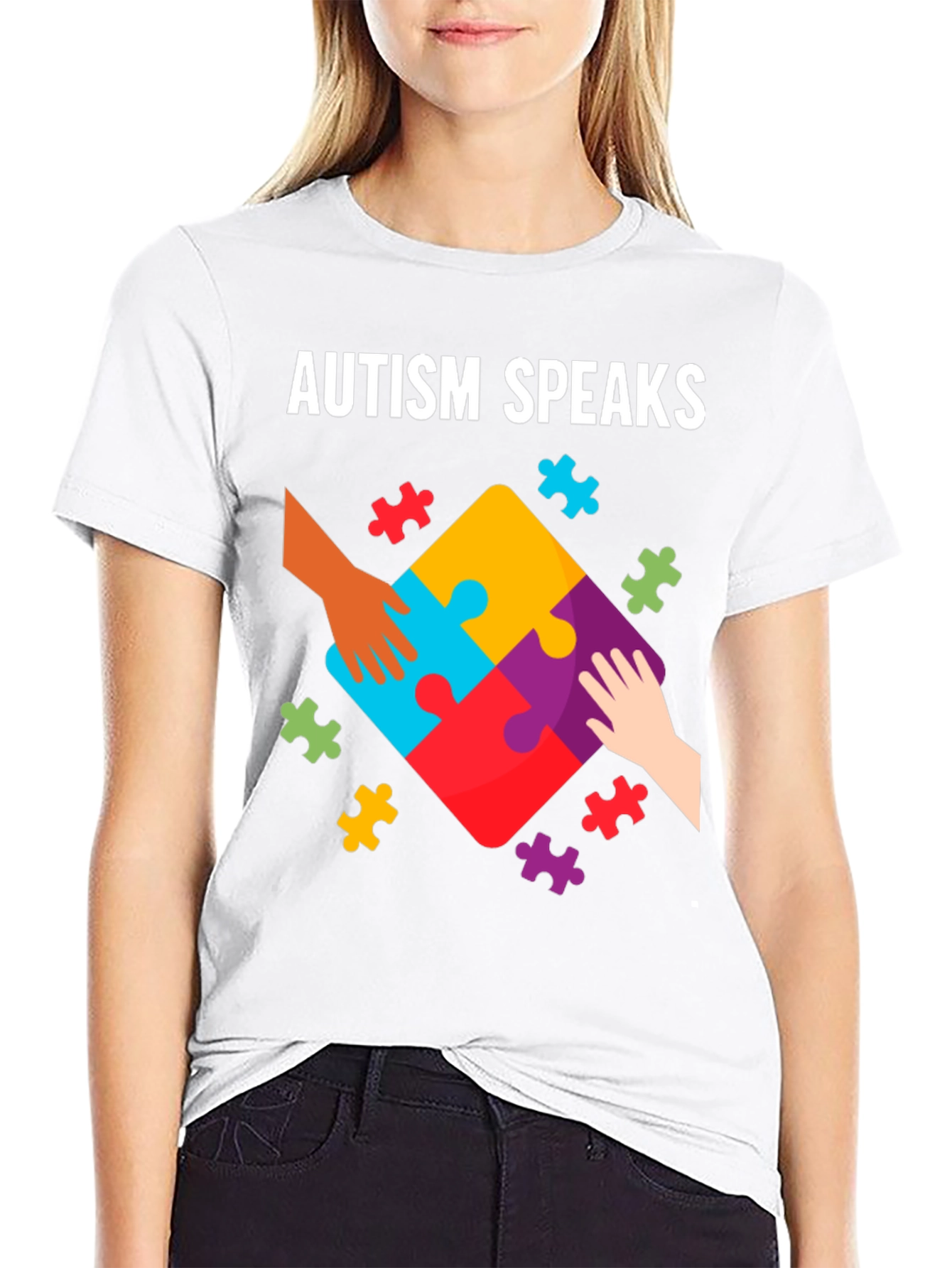 Autism Speaks Puzzle Piece T-Shirt
