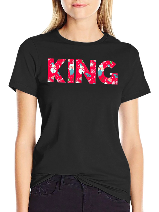 Festive King Graphic Tee - Holiday Edition