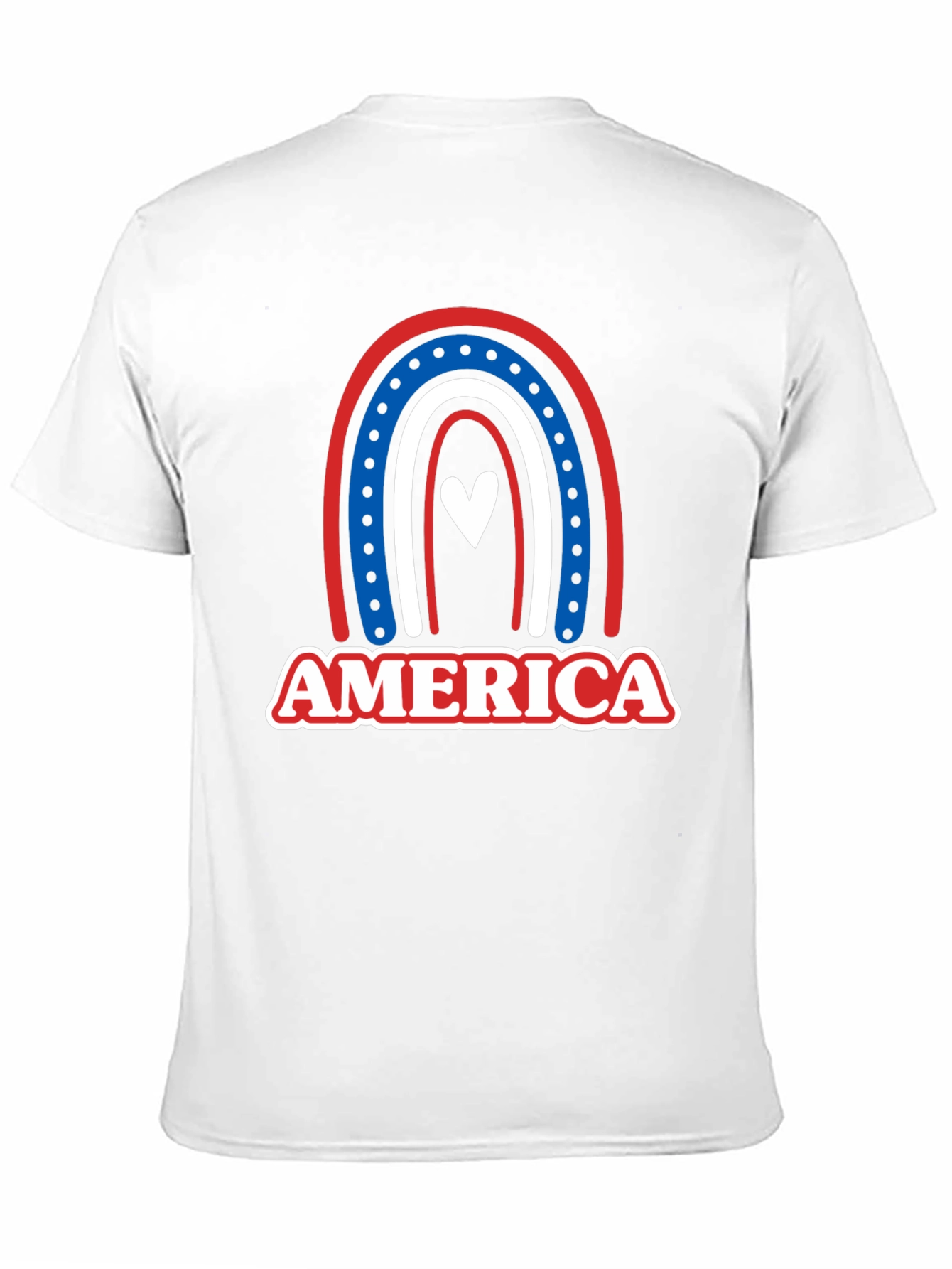 America Rainbow Patriotic T-Shirt