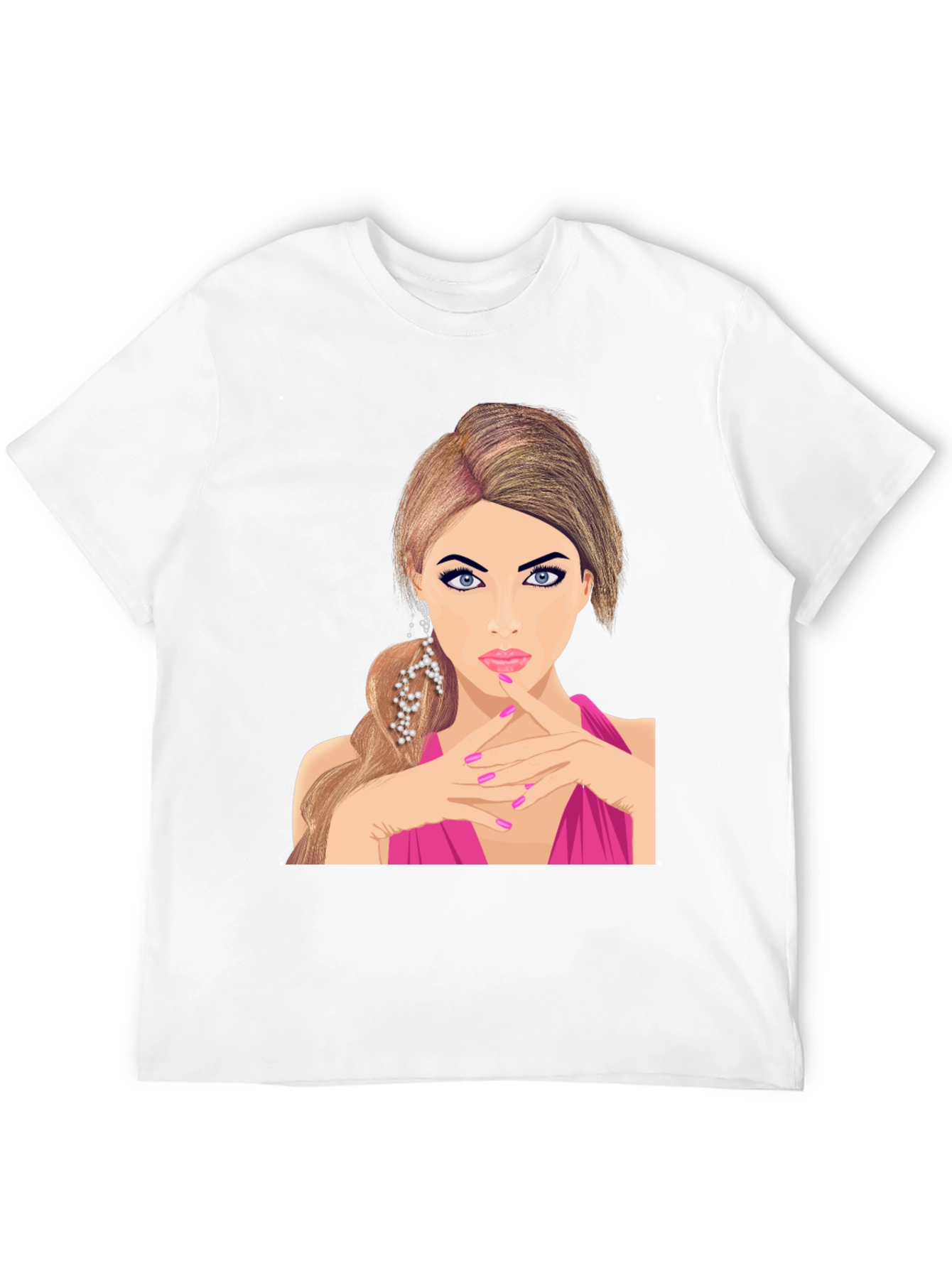 Woman Portrait Graphic T-Shirt - Unique Design