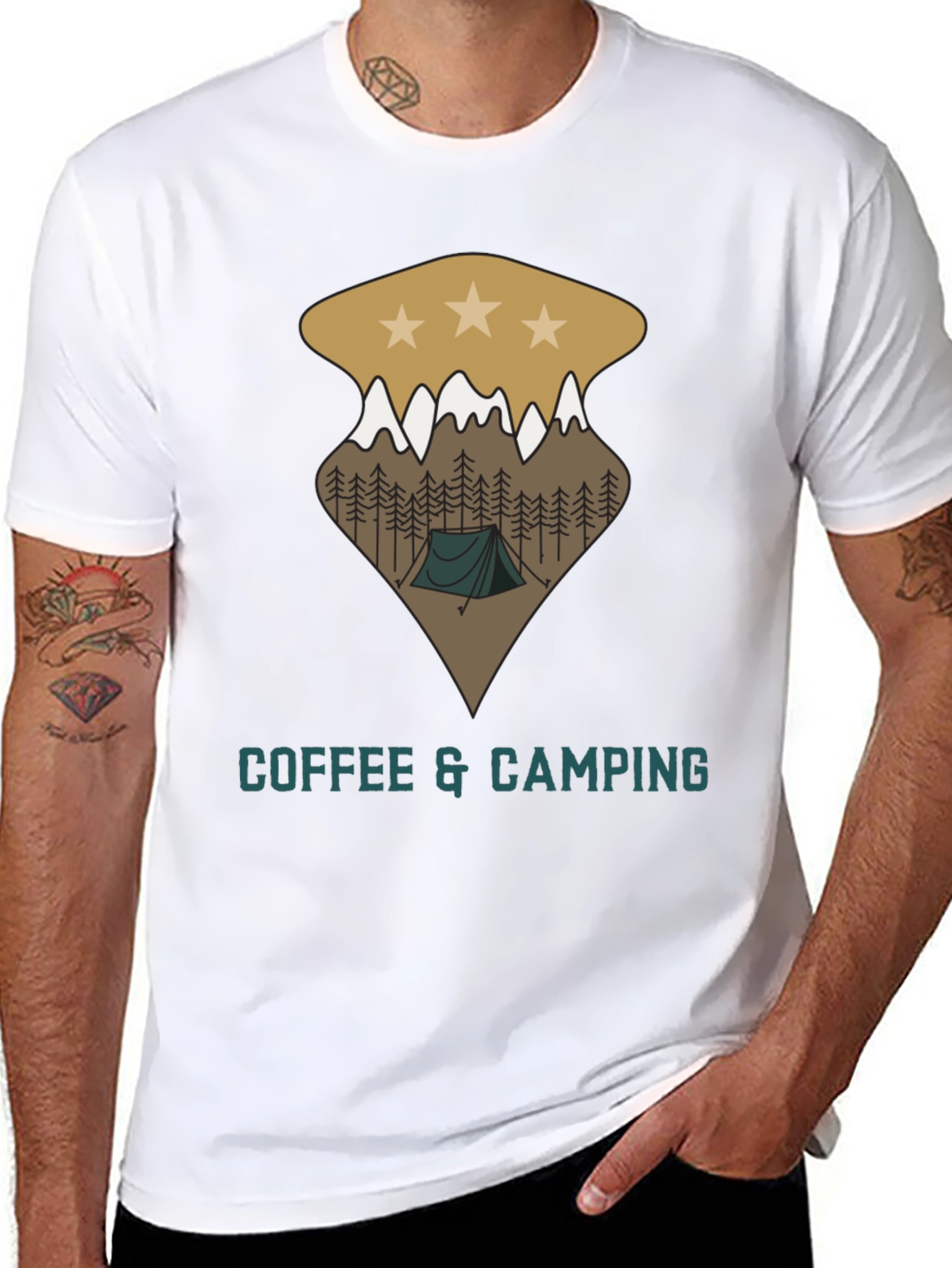 Coffee & Camping T-Shirt