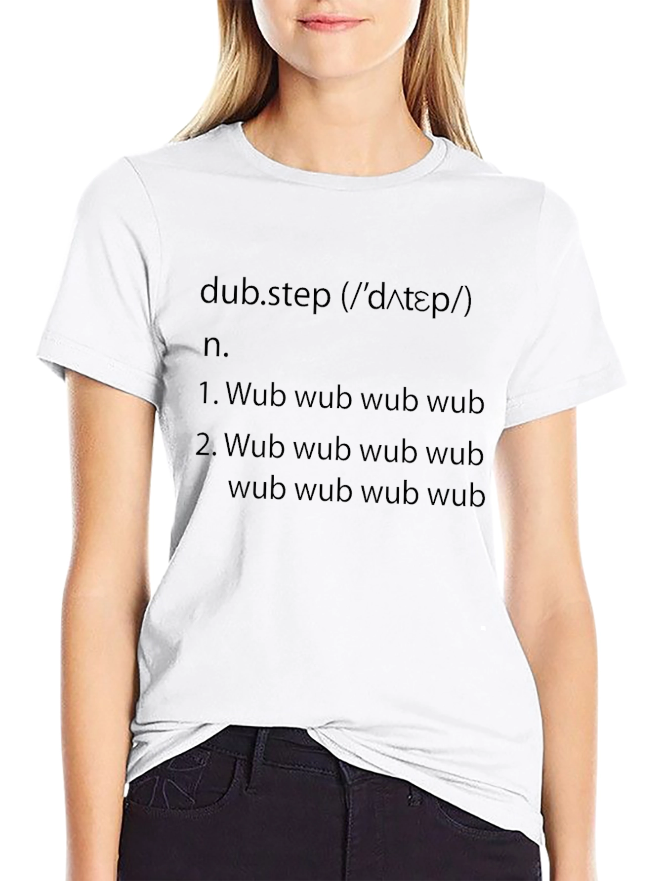 Dubstep Definition Graphic Tee - Music Lover T-Shirt