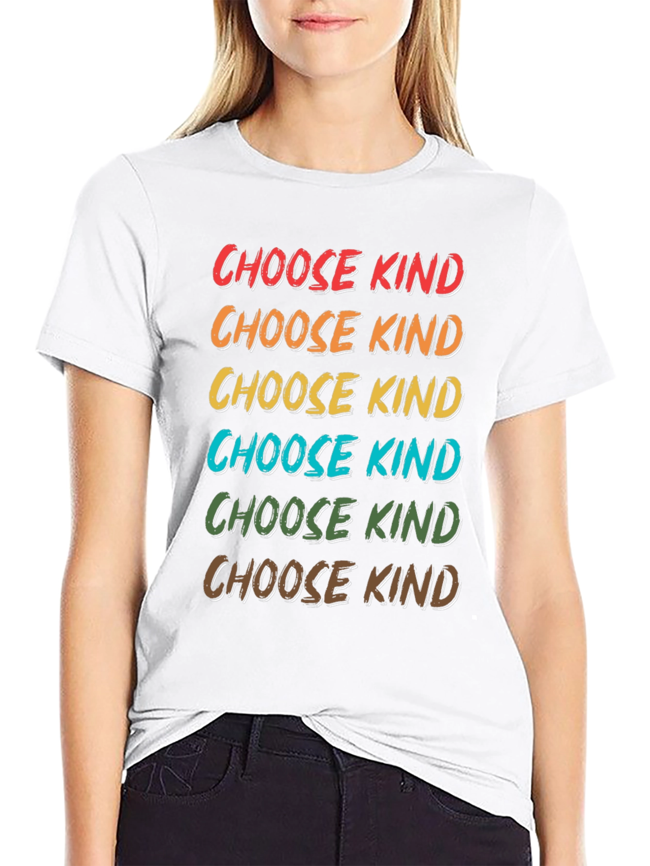 Choose Kind Graphic Tee - Positive Message T-Shirt