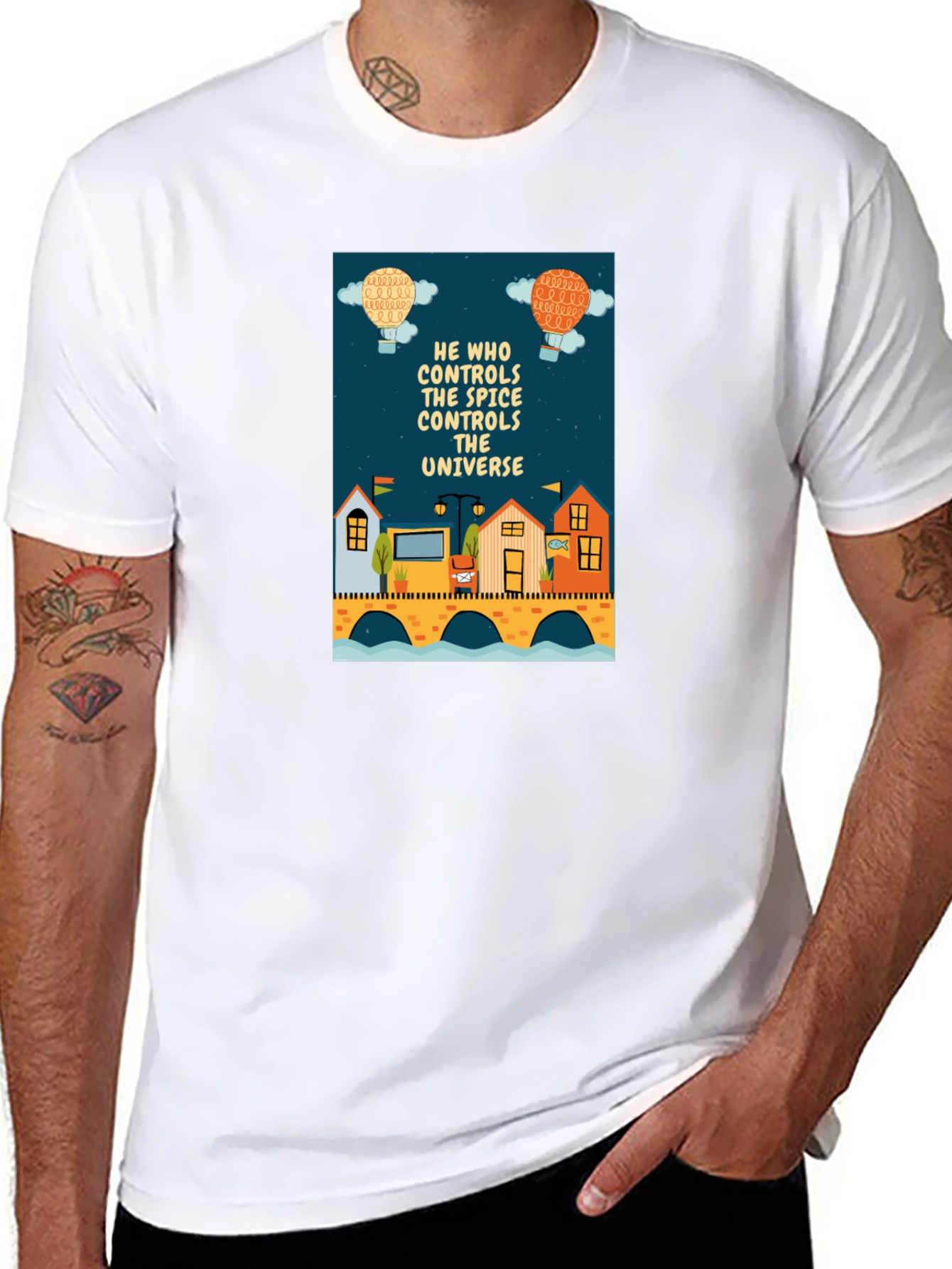 Spice Controls the Universe Graphic Tee