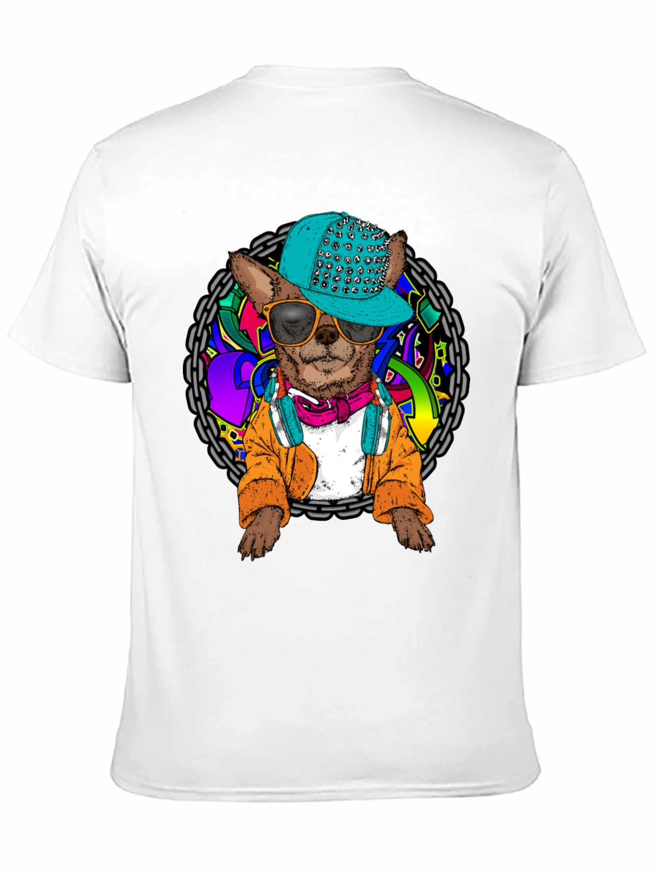 Dog DJ Graphic T-Shirt