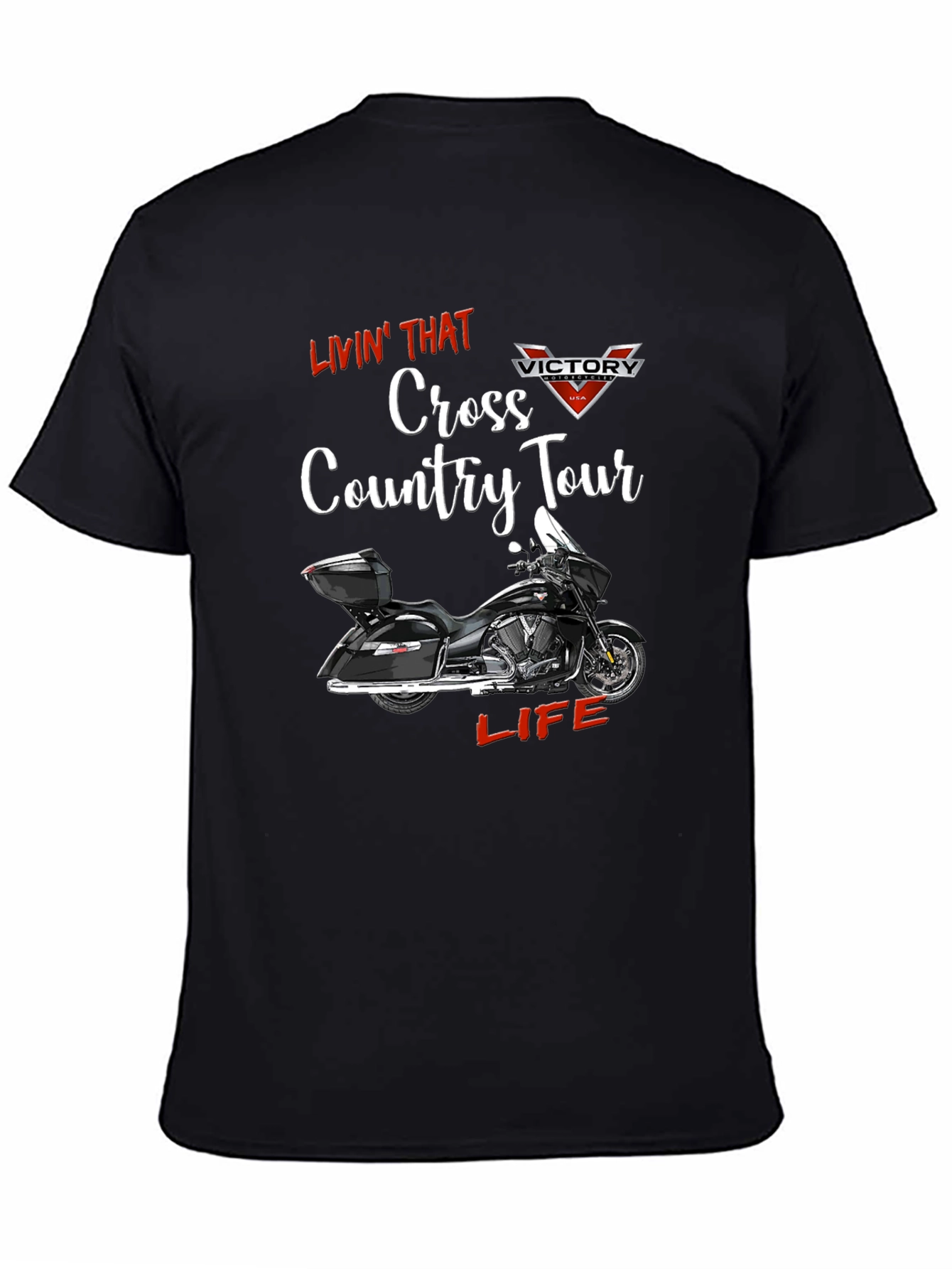 Cross Country Tour Life Graphic T-Shirt