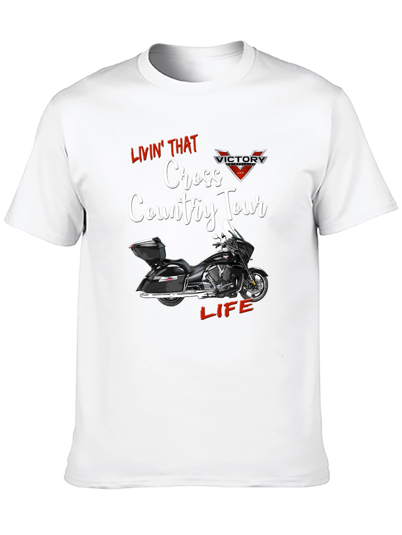 Cross Country Tour Life Graphic T-Shirt