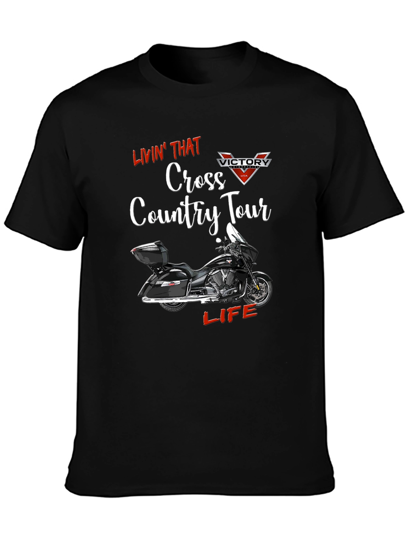 Cross Country Tour Life Graphic T-Shirt