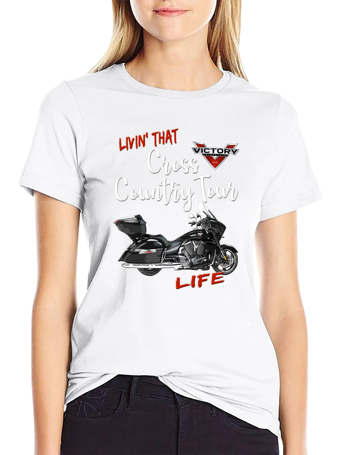 Cross Country Tour Life Graphic T-Shirt