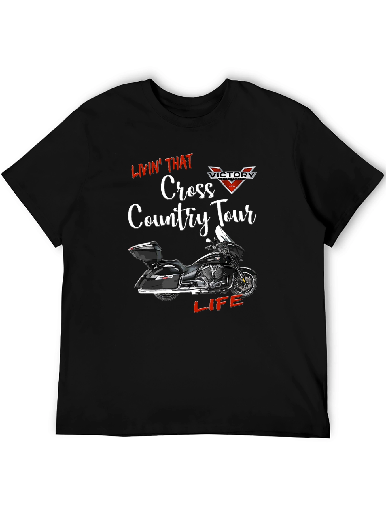 Cross Country Tour Life Graphic T-Shirt