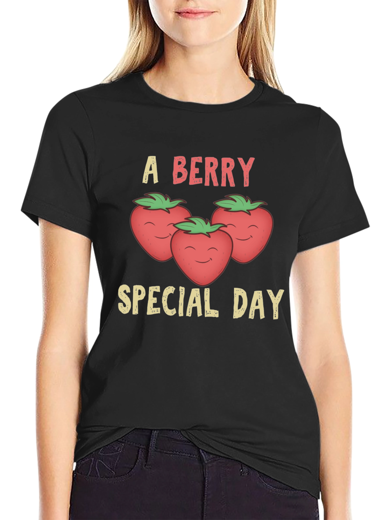 A Berry Special Day Graphic T-Shirt