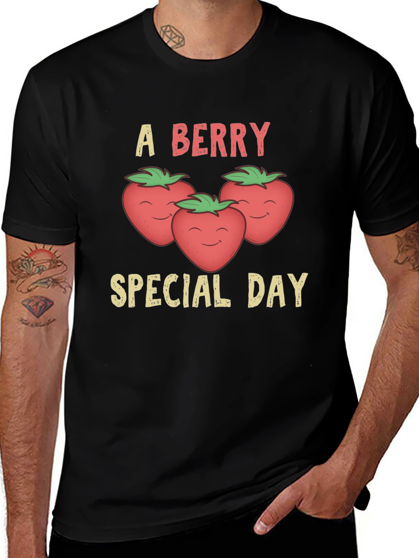 A Berry Special Day Graphic T-Shirt