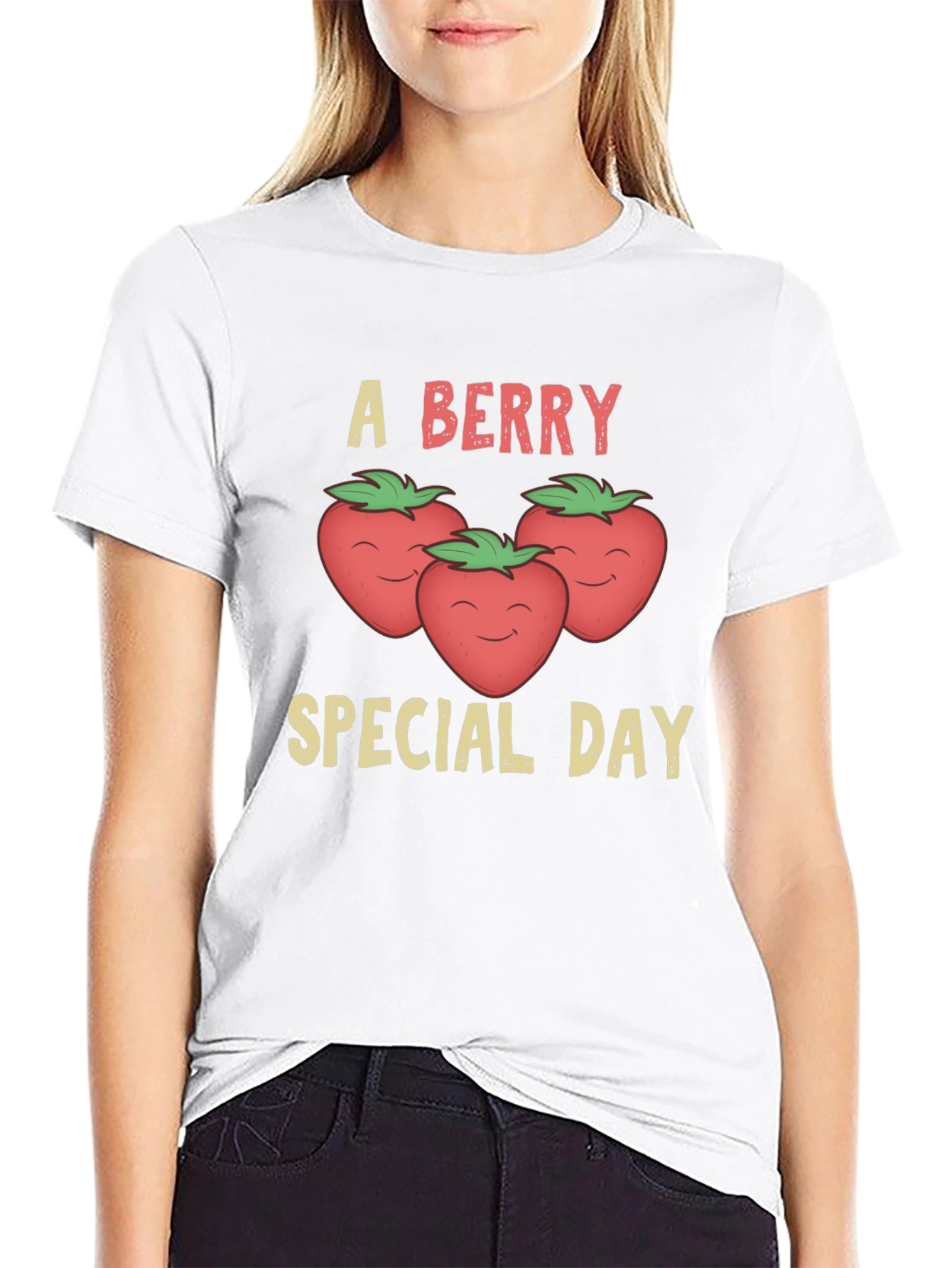 A Berry Special Day Graphic T-Shirt
