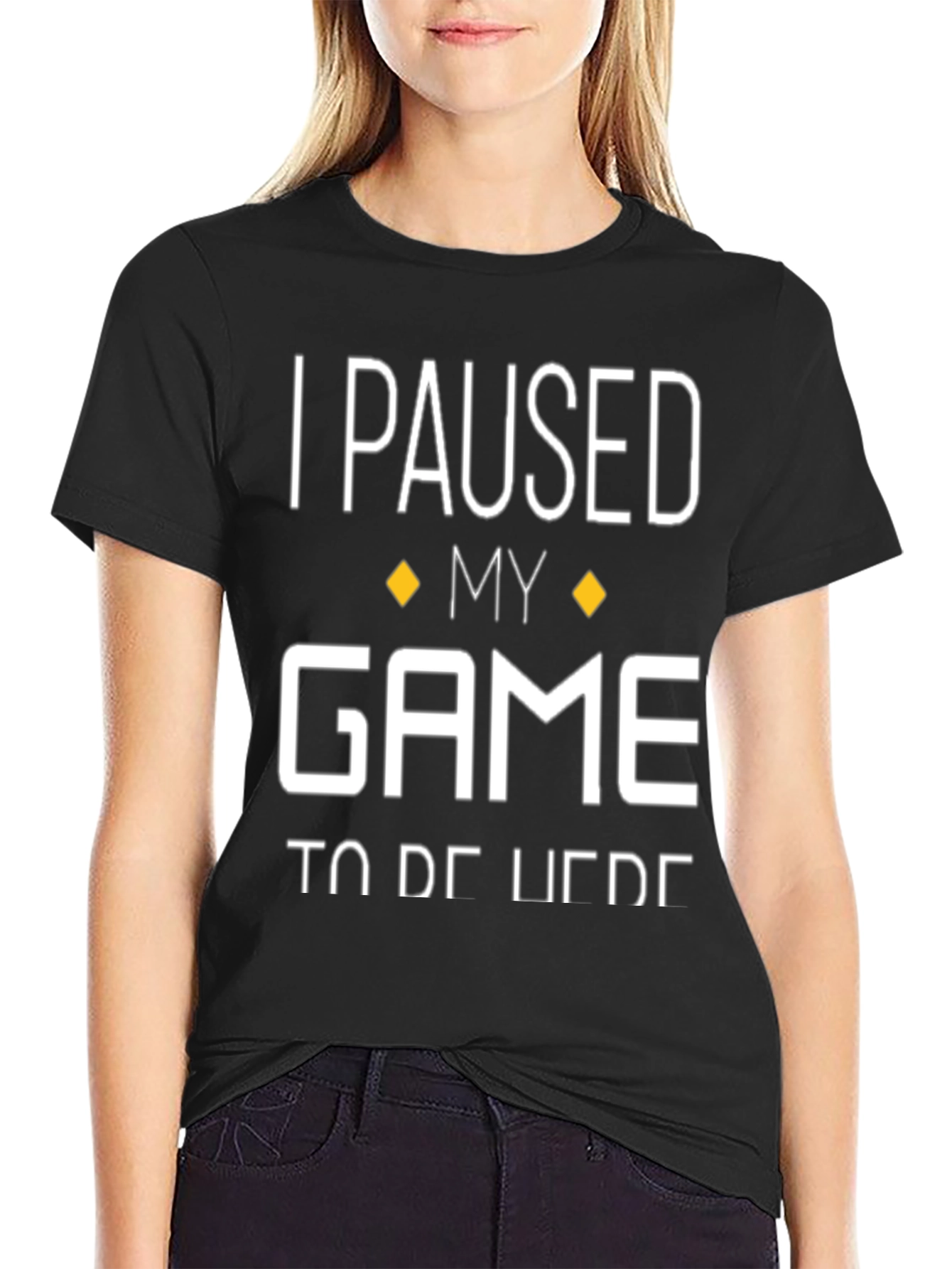I Paused My Game Funny Gamer T-Shirt