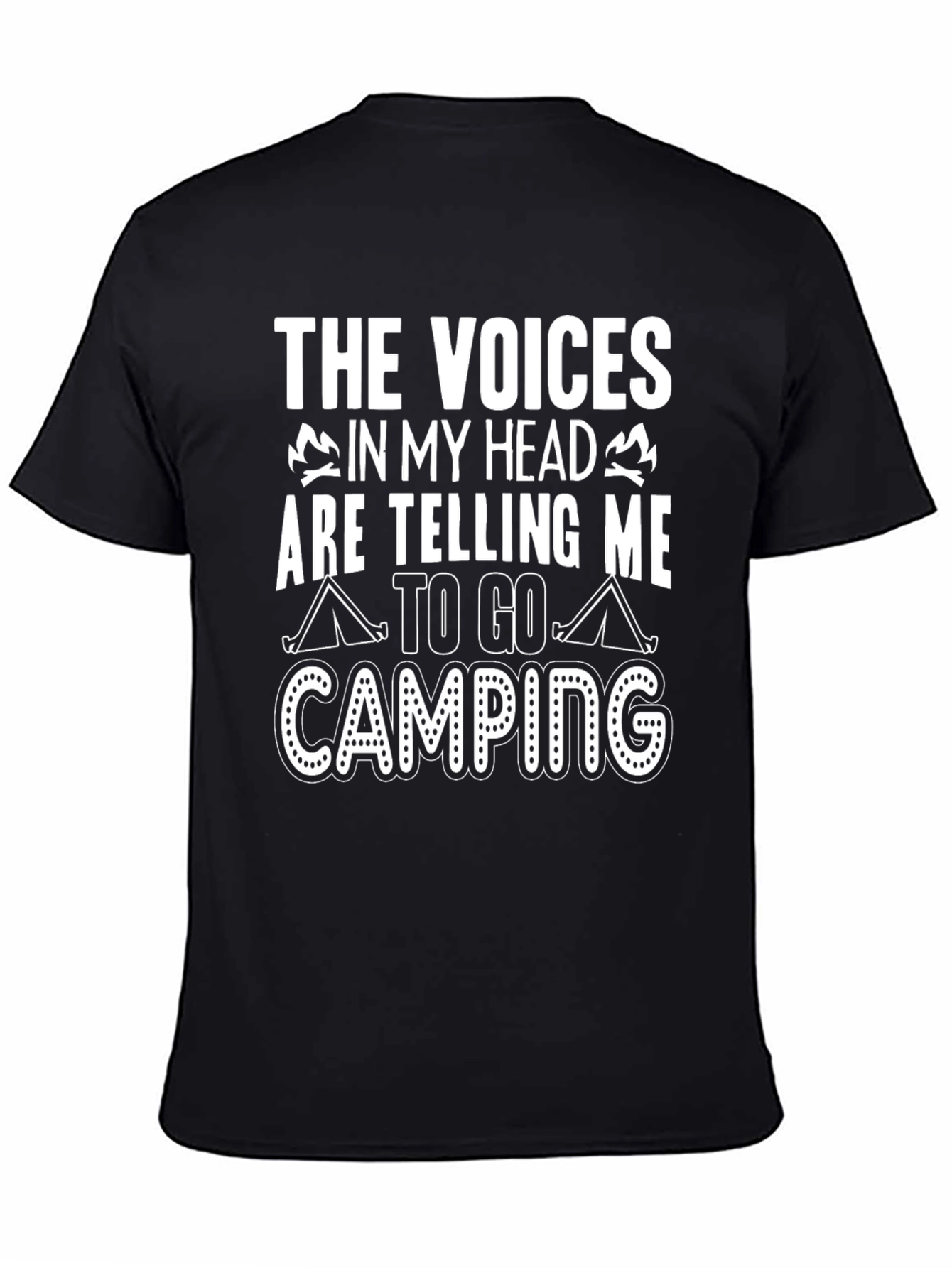 Camping T-Shirt - The Voices In My Head Tee