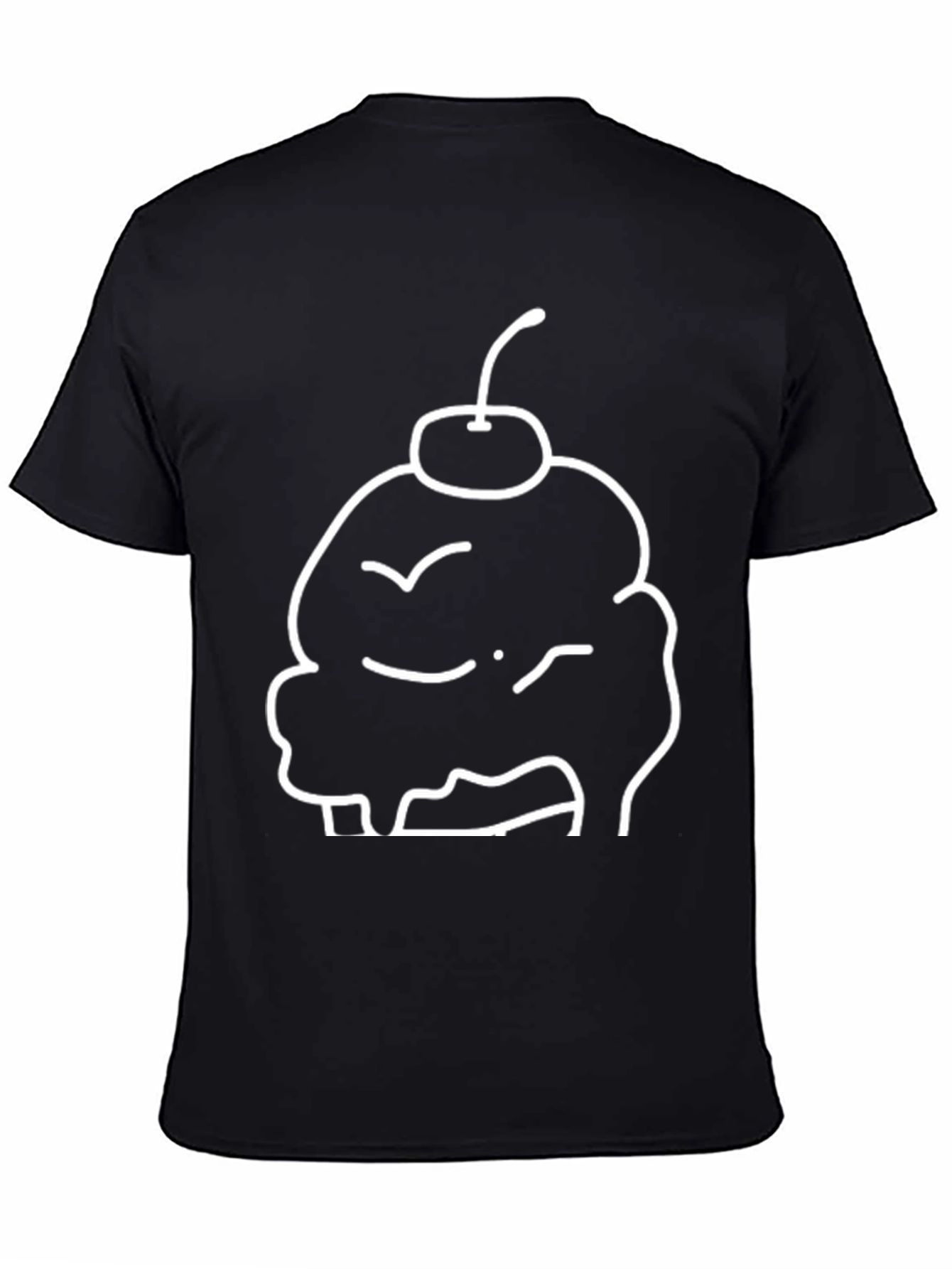 Cool Cherry Cupcake Graphic Tee