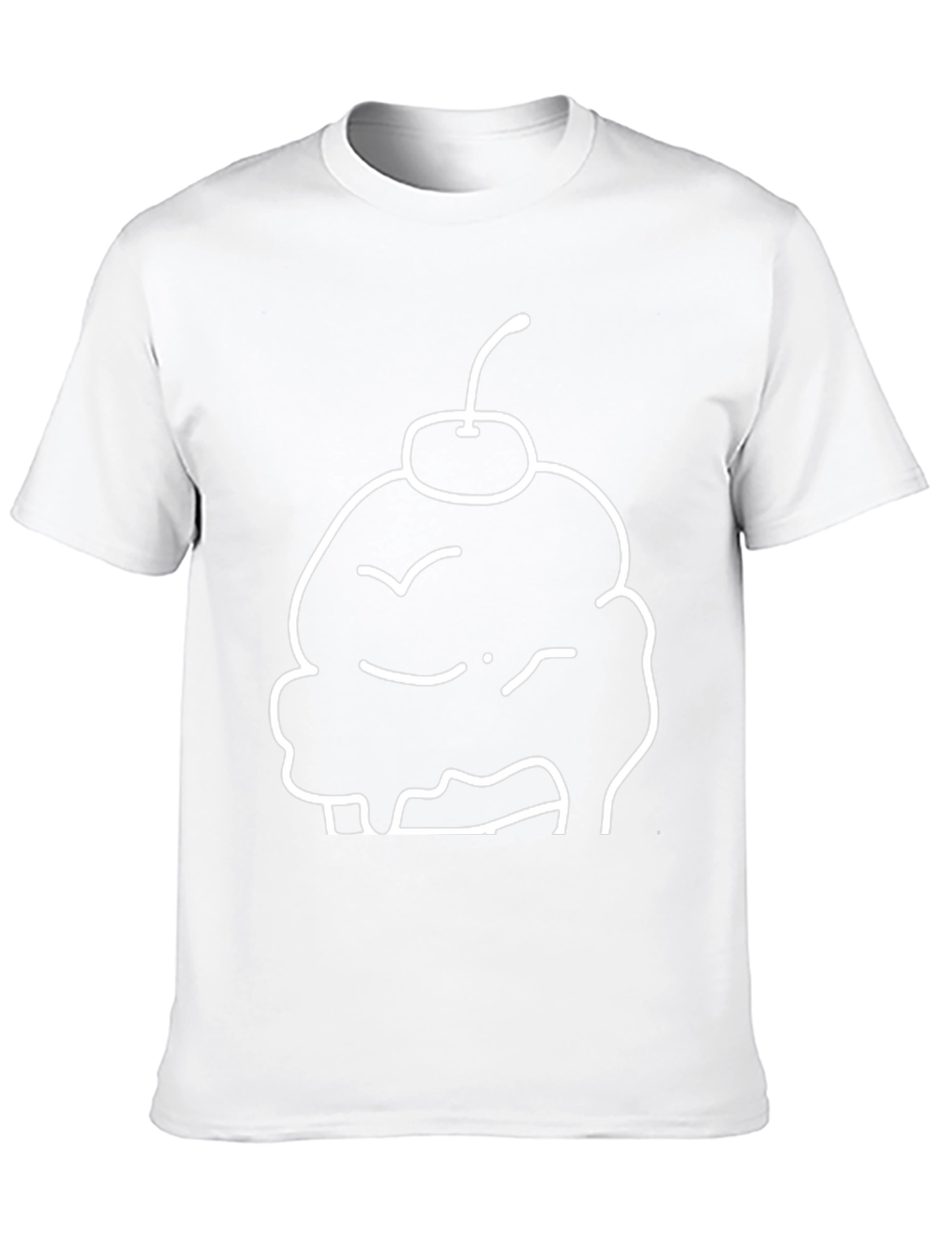 Cool Cherry Cupcake Graphic Tee