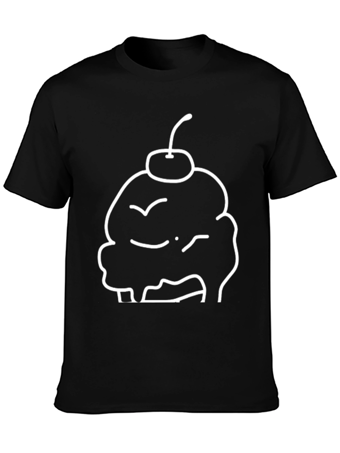 Cool Cherry Cupcake Graphic Tee