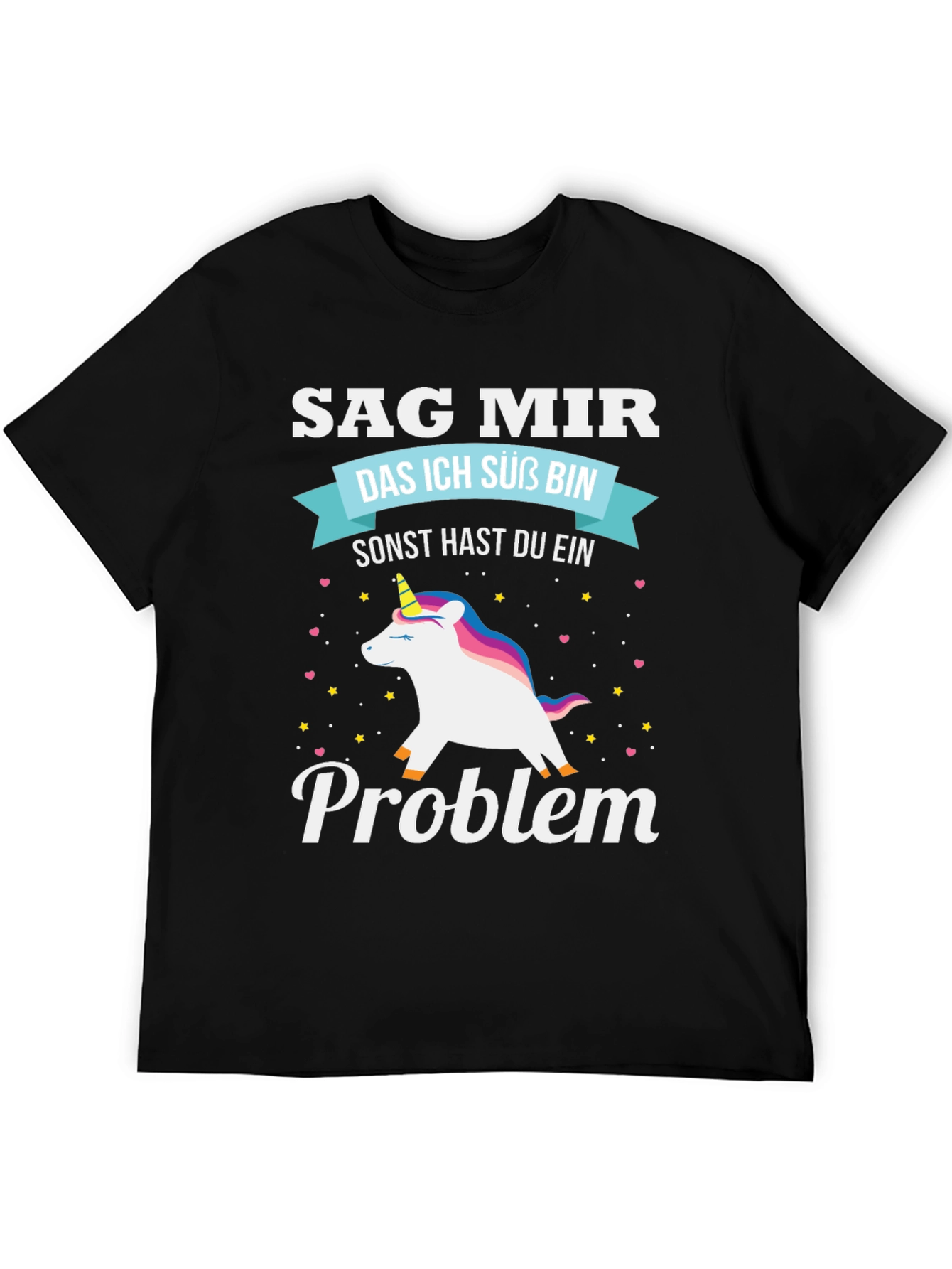 Funny Unicorn Problem T-Shirt