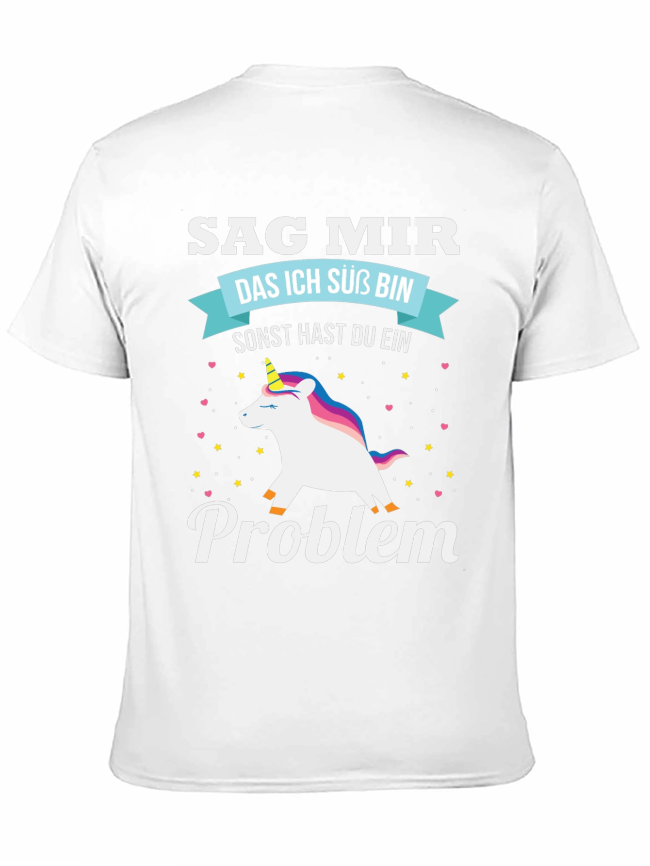 Funny Unicorn Problem T-Shirt
