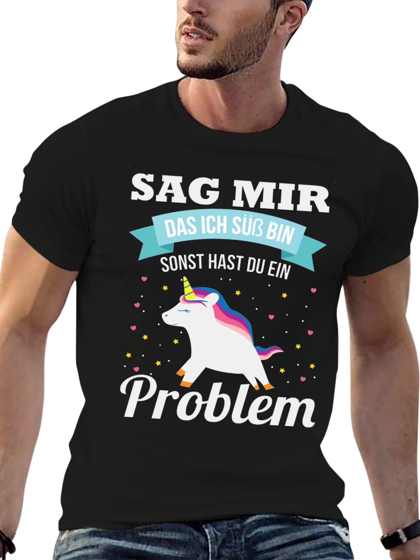 Funny Unicorn Problem T-Shirt