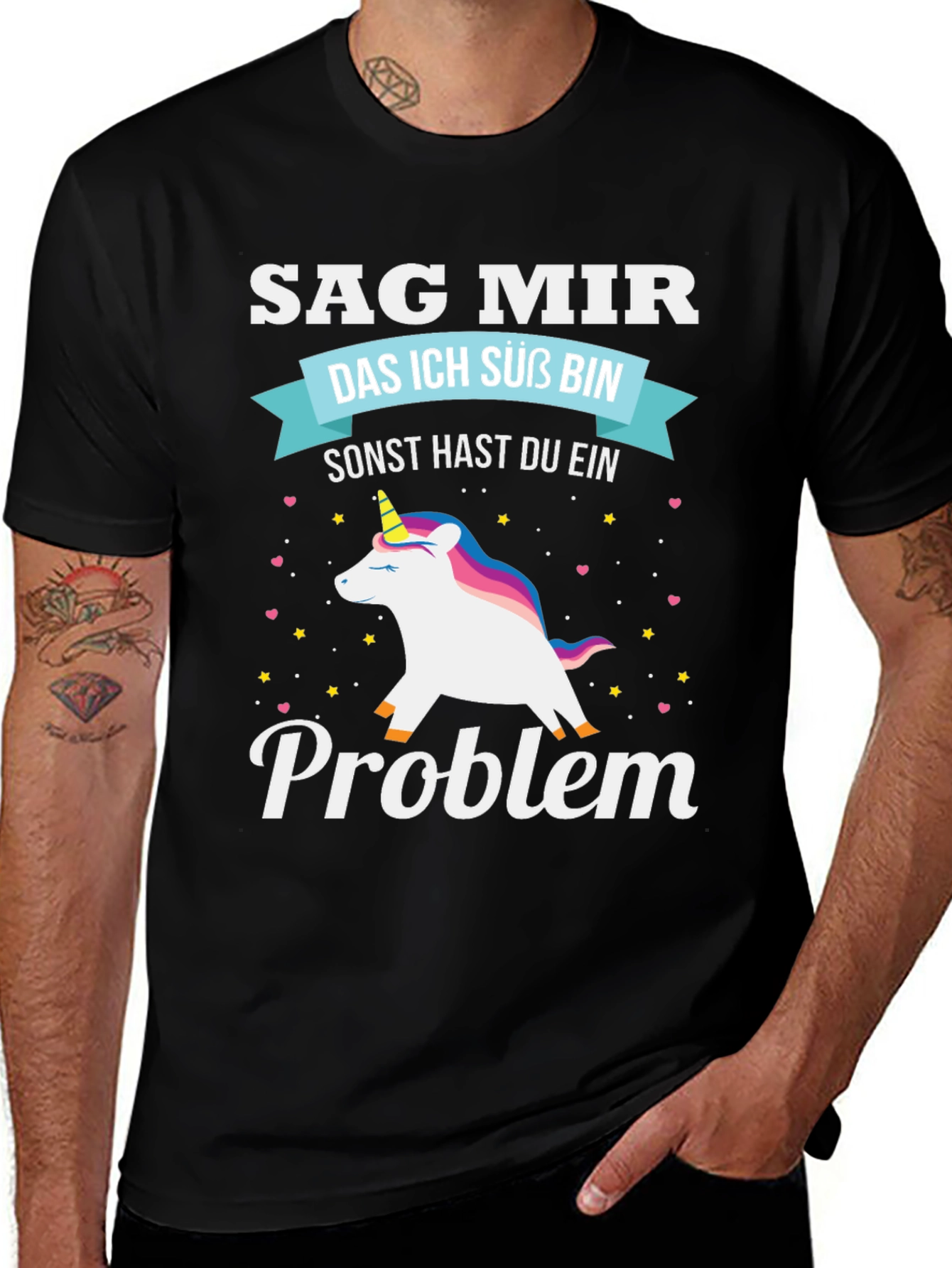 Funny Unicorn Problem T-Shirt