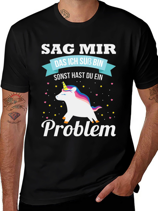 Funny Unicorn Problem T-Shirt