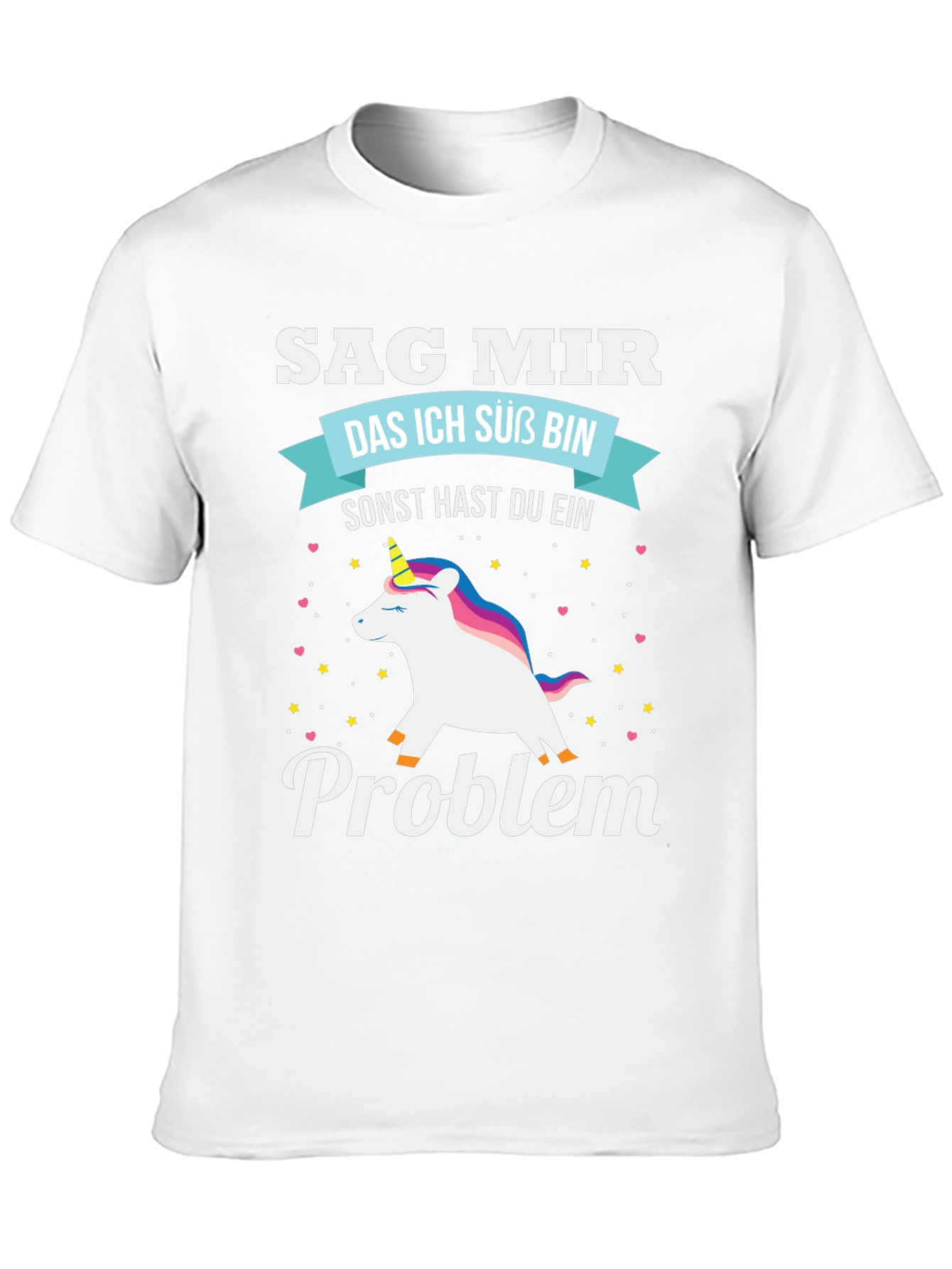 Funny Unicorn Problem T-Shirt