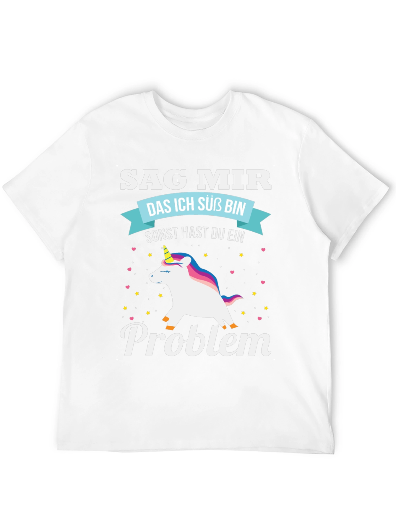 Funny Unicorn Problem T-Shirt