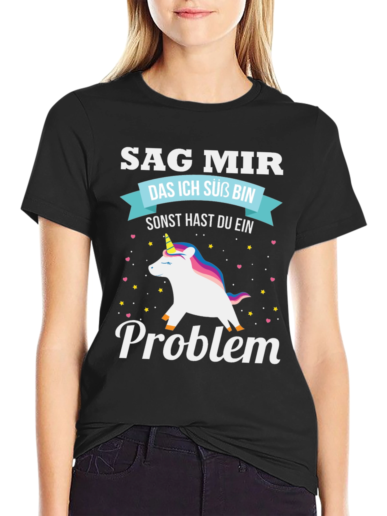 Funny Unicorn Problem T-Shirt