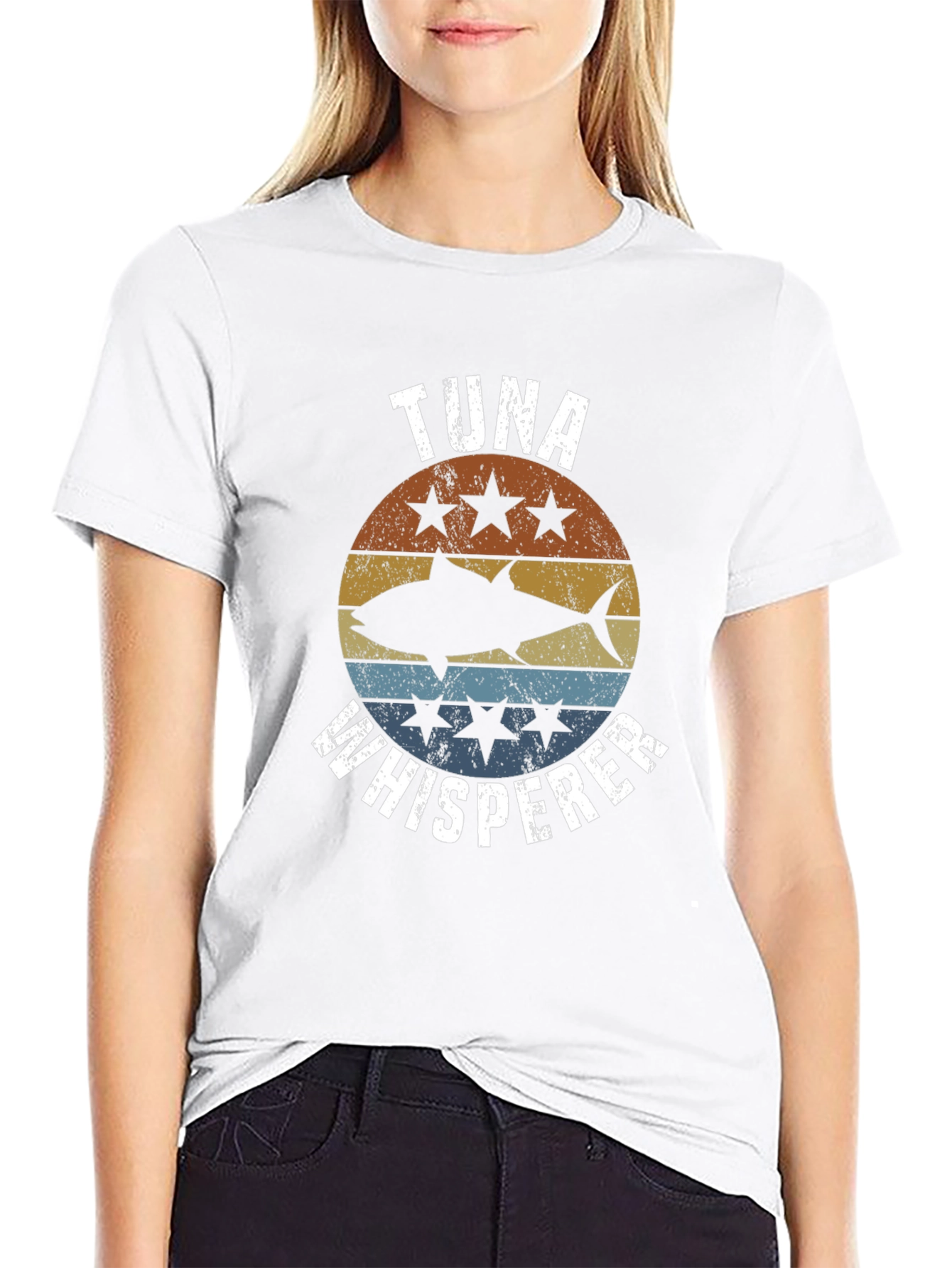 Tuna Whisperer Graphic Tee - Fishing Enthusiast Shirt