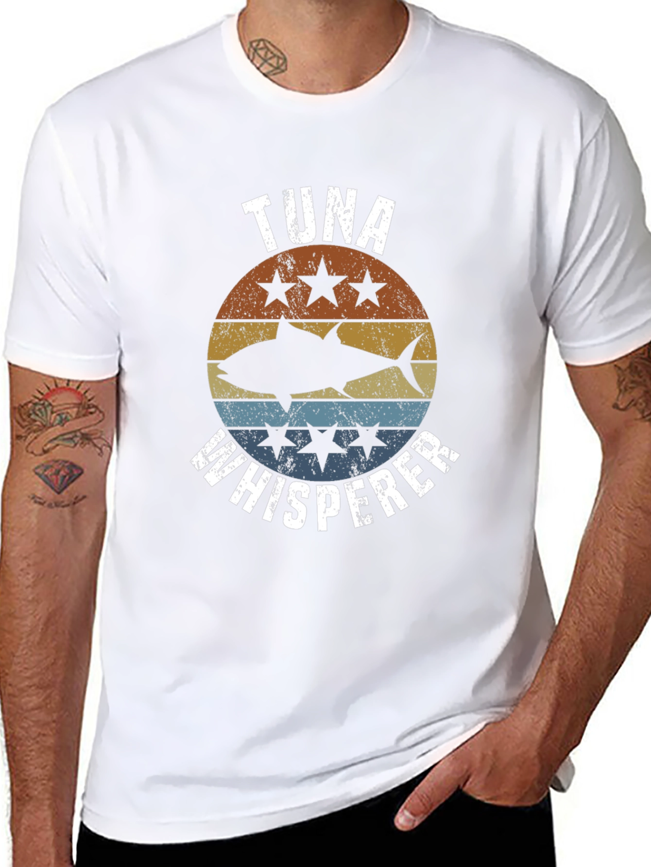 Tuna Whisperer Graphic Tee - Fishing Enthusiast Shirt