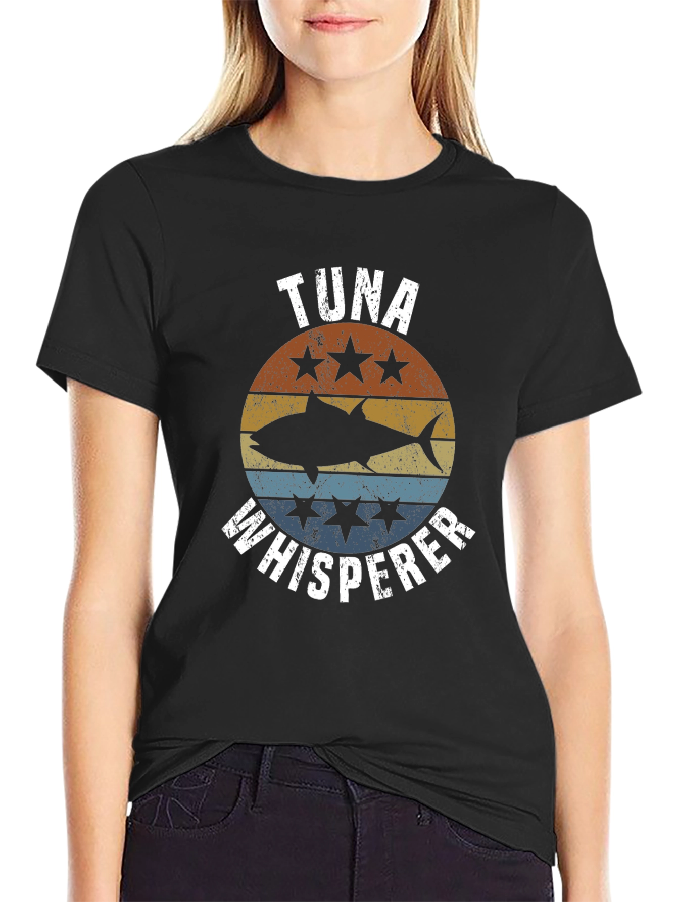Tuna Whisperer Graphic Tee - Fishing Enthusiast Shirt