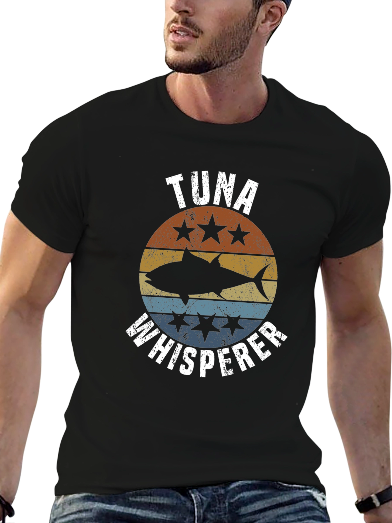 Tuna Whisperer Graphic Tee - Fishing Enthusiast Shirt