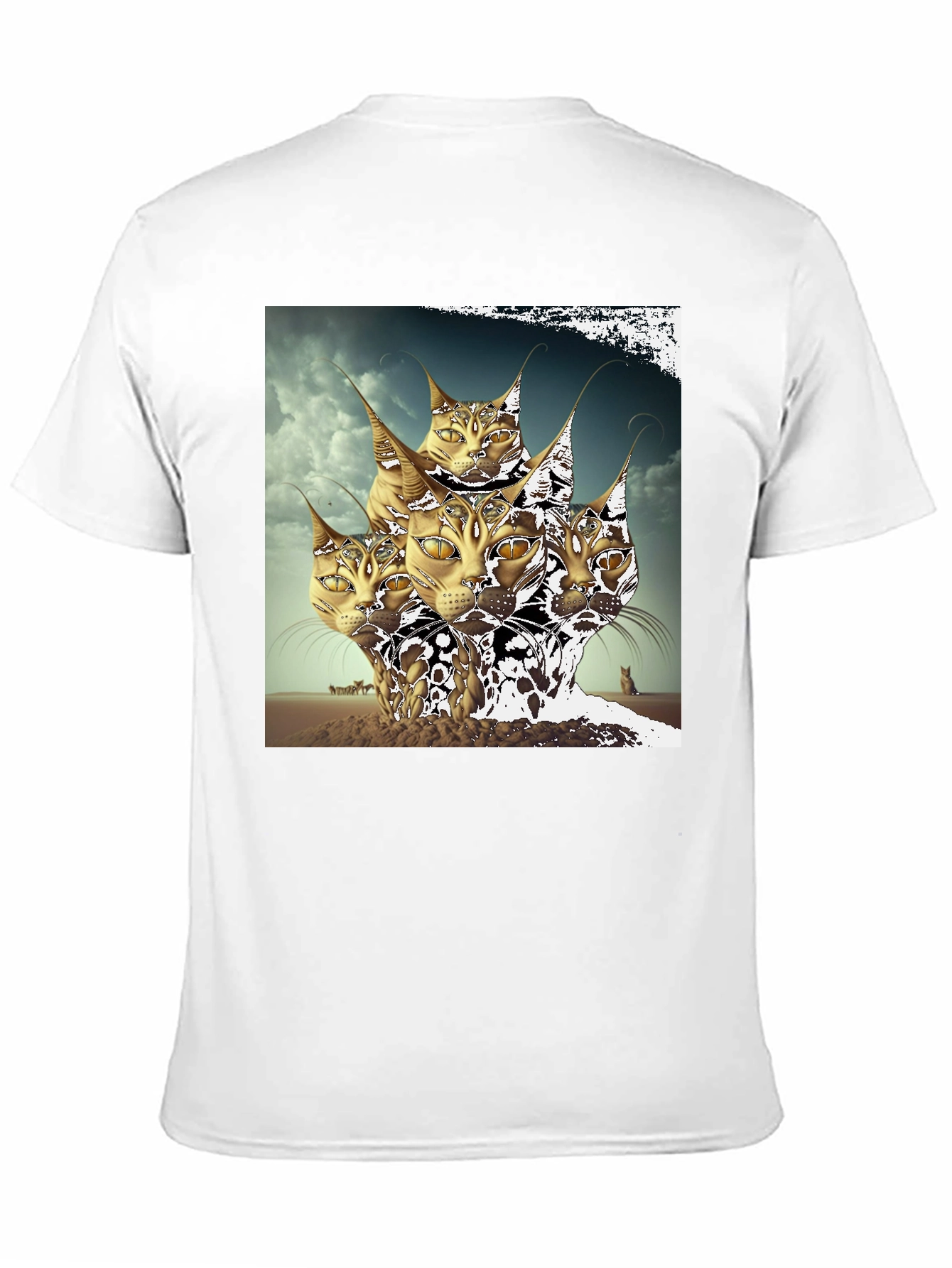 Mystic Cat Head T-Shirt