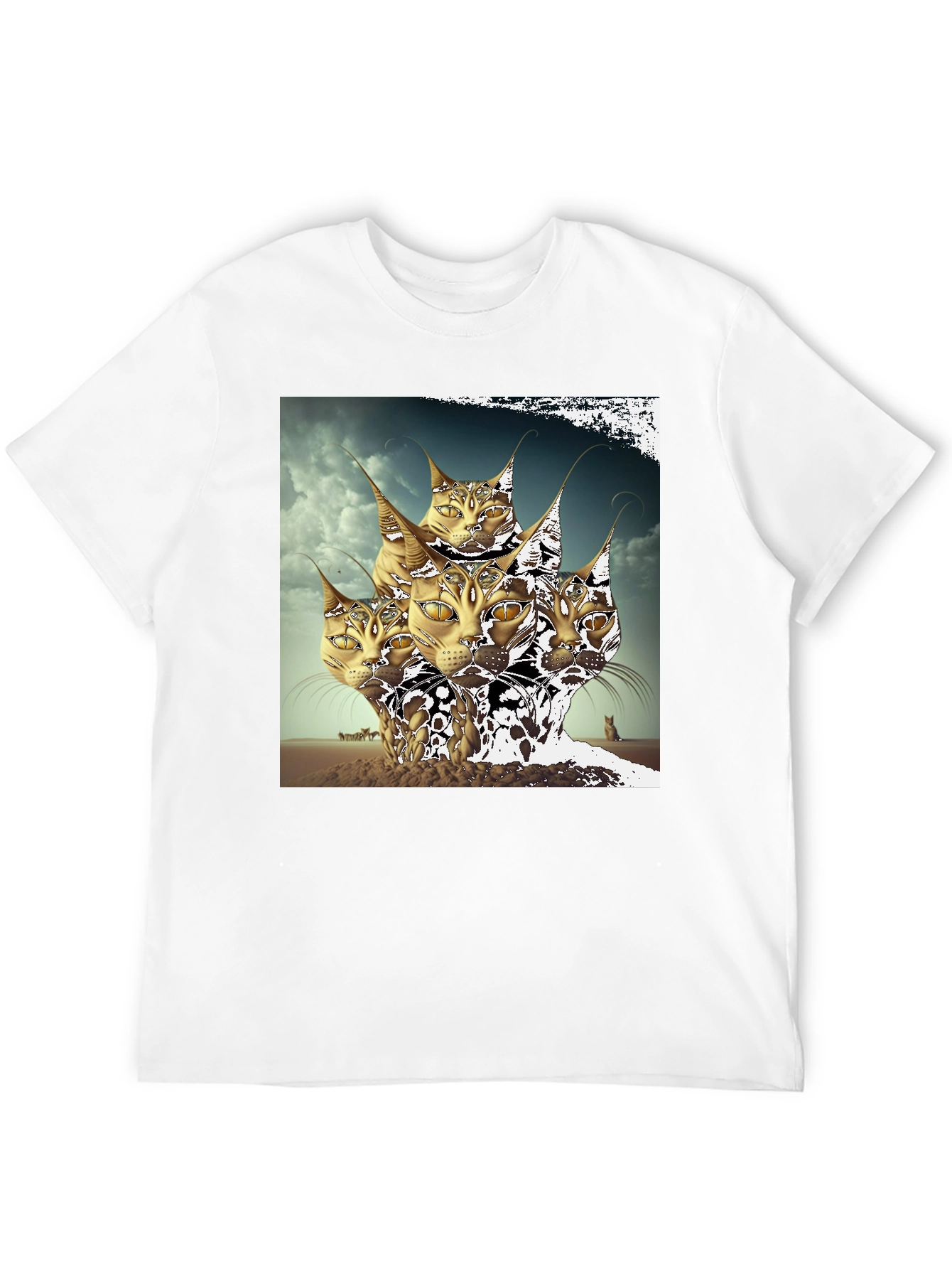 Mystic Cat Head T-Shirt