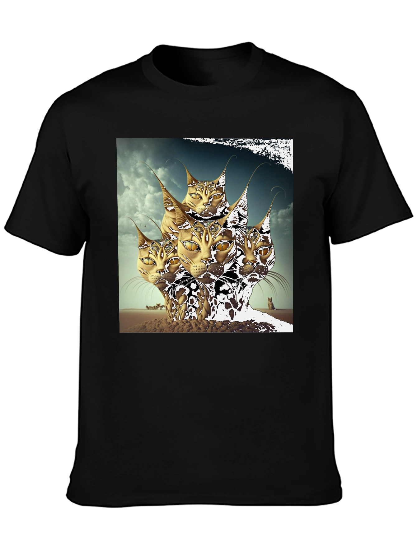 Mystic Cat Head T-Shirt