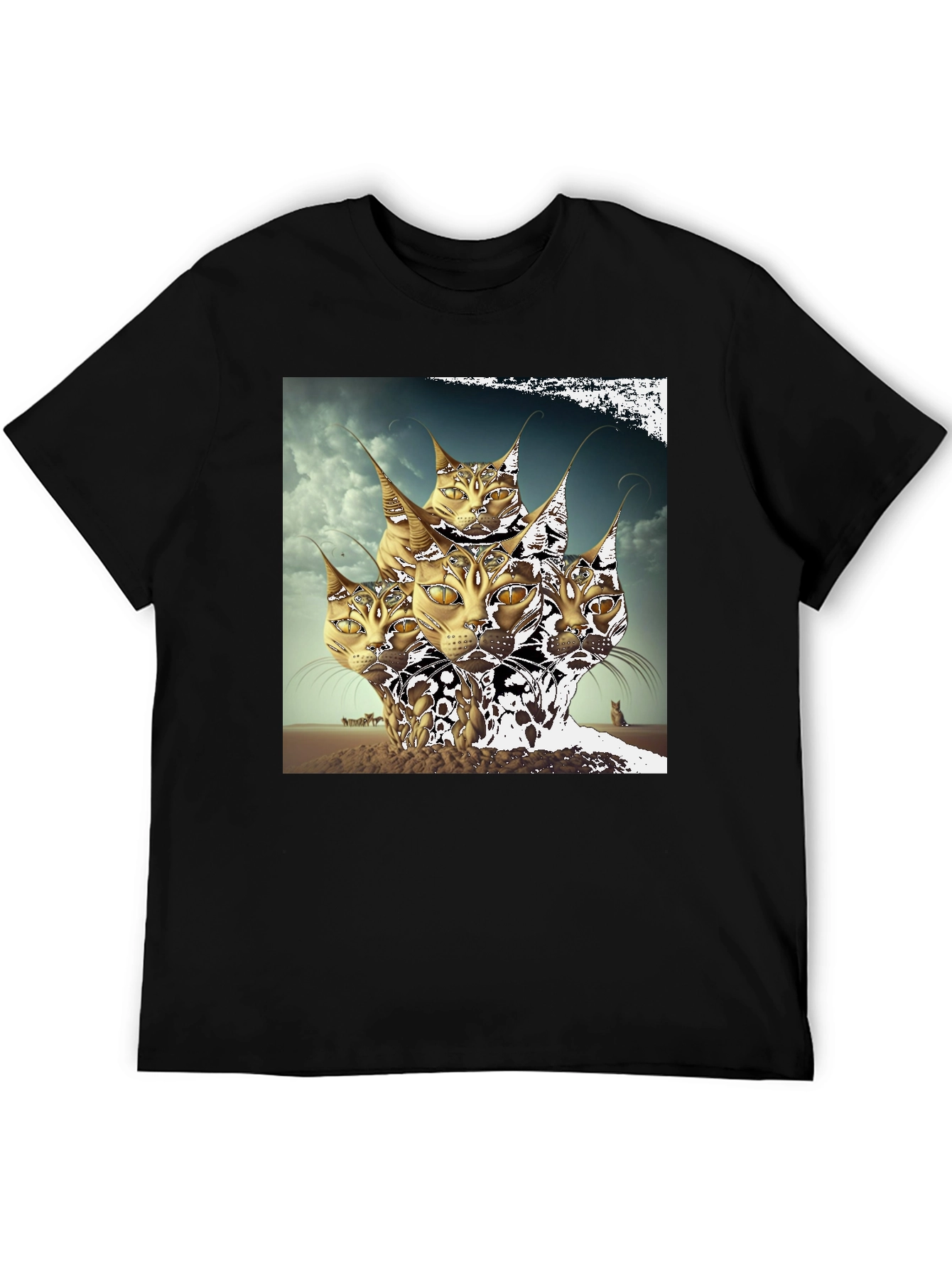 Mystic Cat Head T-Shirt