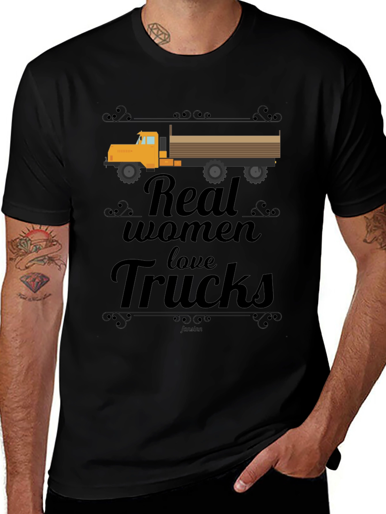 Real Women Love Trucks T-Shirt