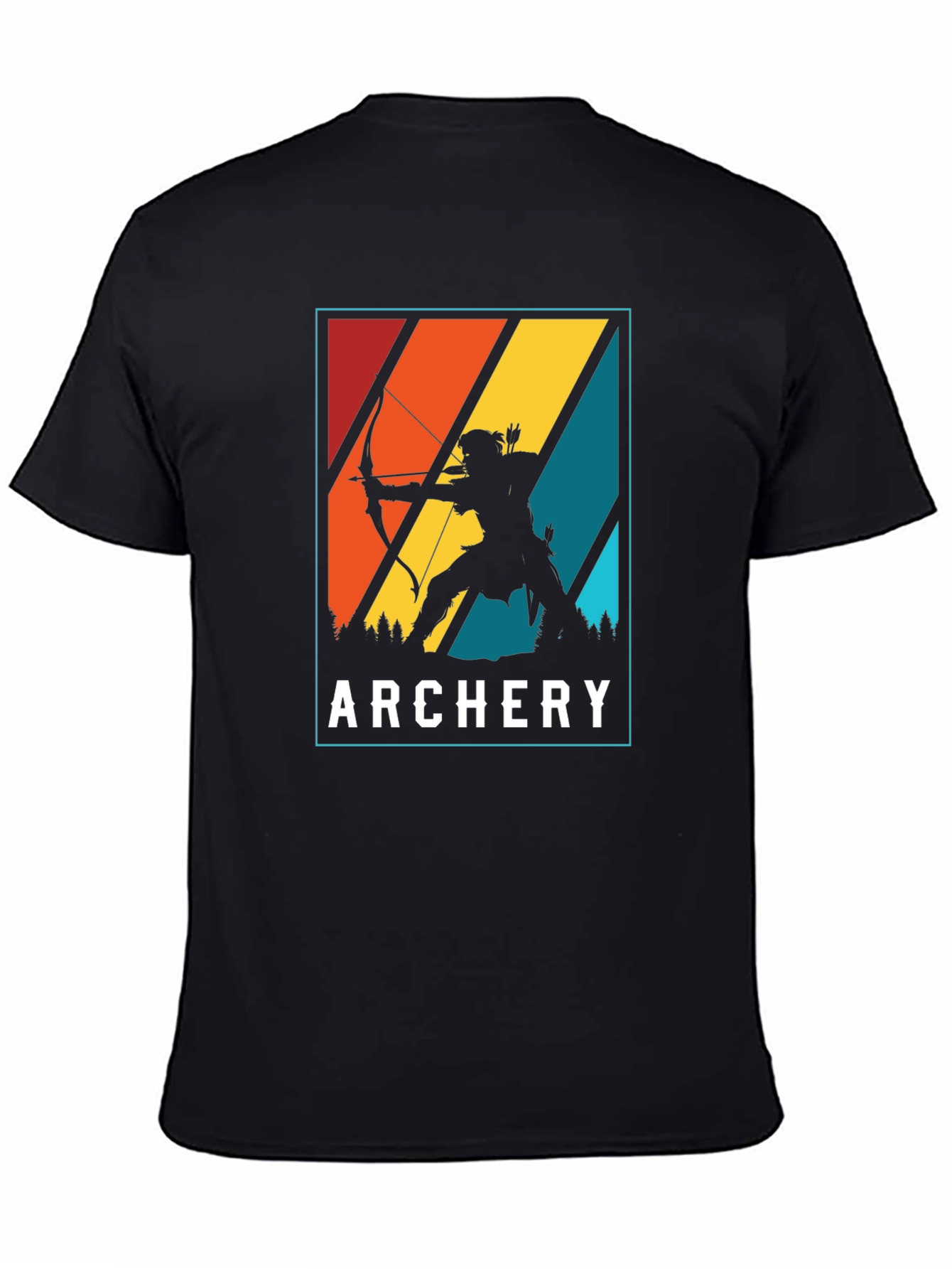 Archery T-Shirt: Retro Archer Design