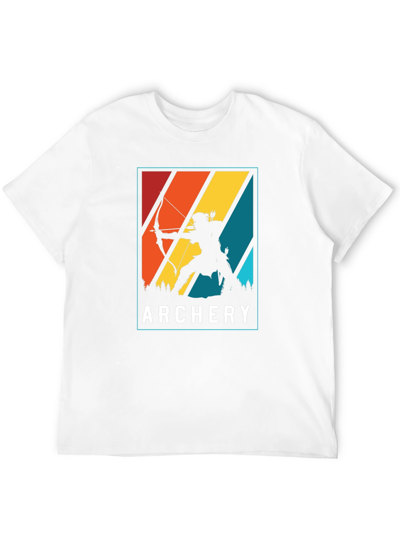 Archery T-Shirt: Retro Archer Design
