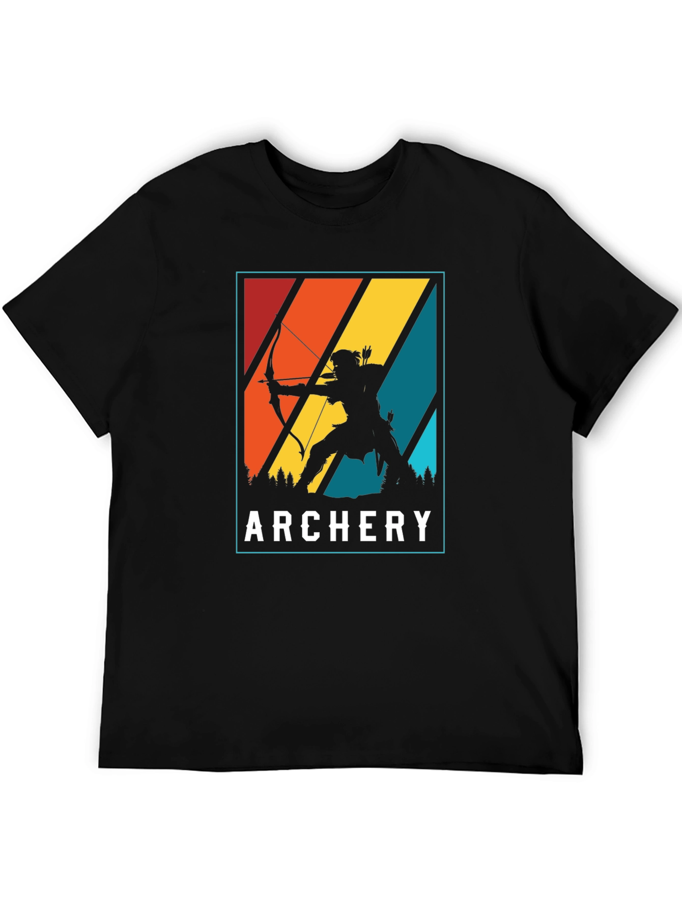 Archery T-Shirt: Retro Archer Design