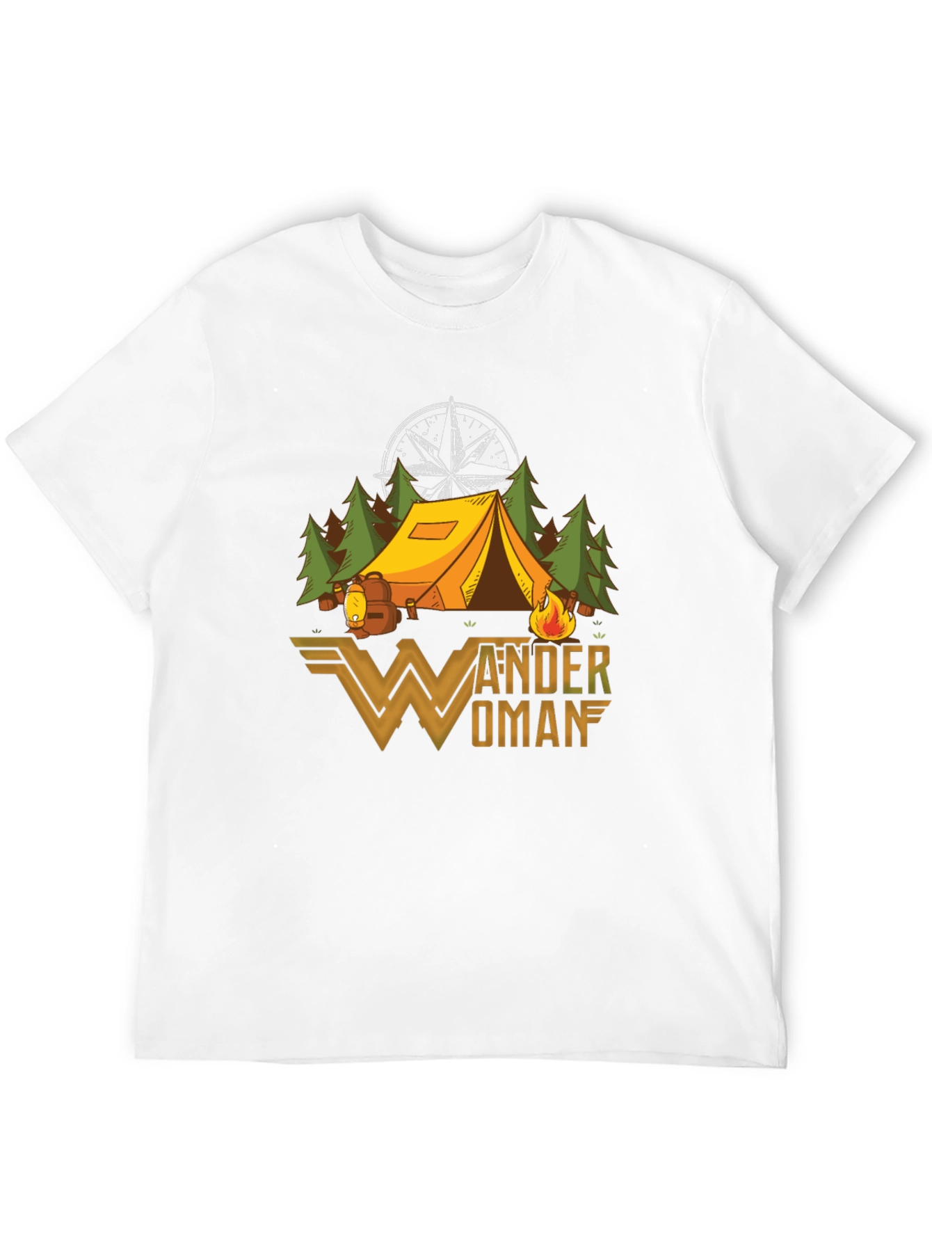 Wander Woman Camping Graphic T-Shirt