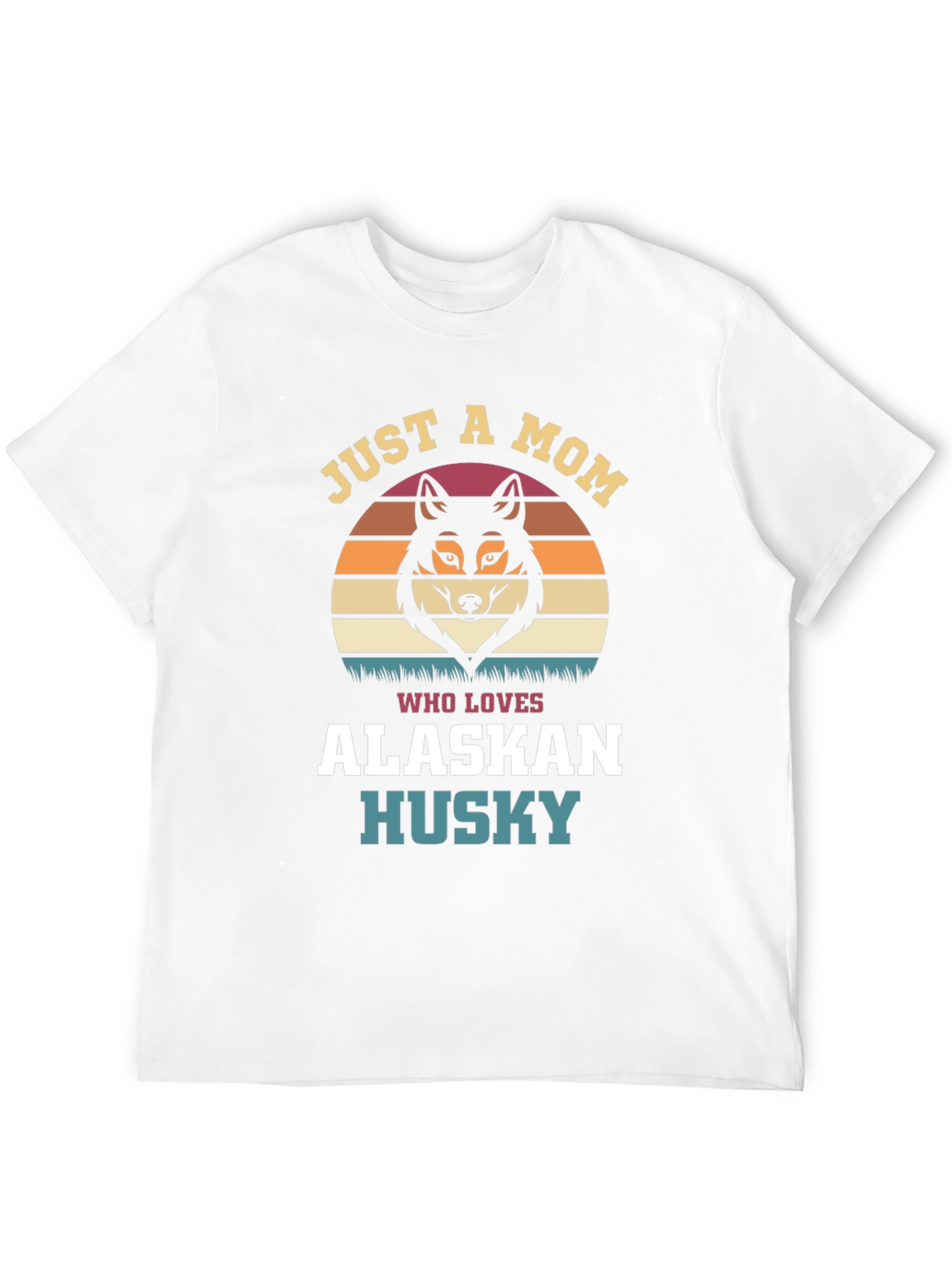 Just A Mom Who Loves Alaskan Husky T-Shirt