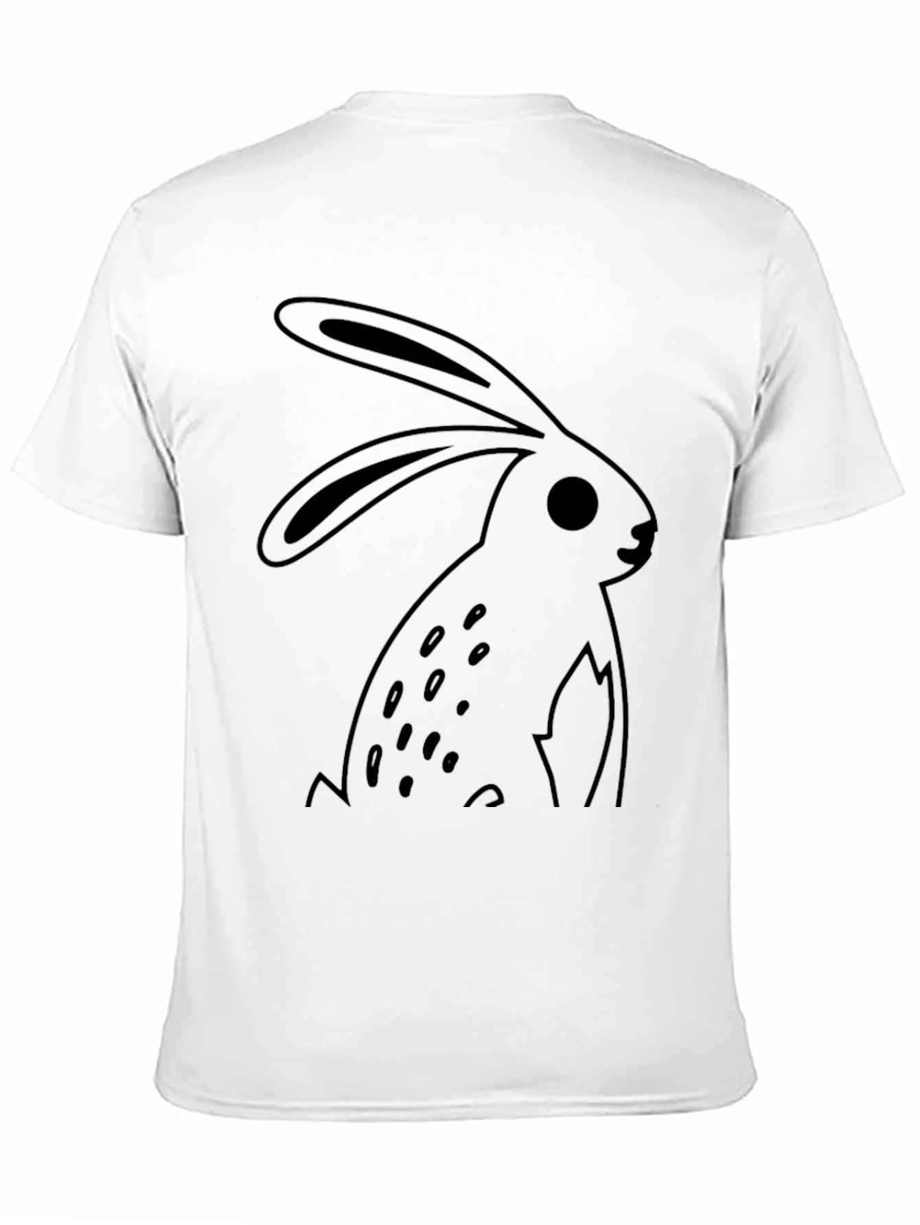 Black Bunny Graphic Tee