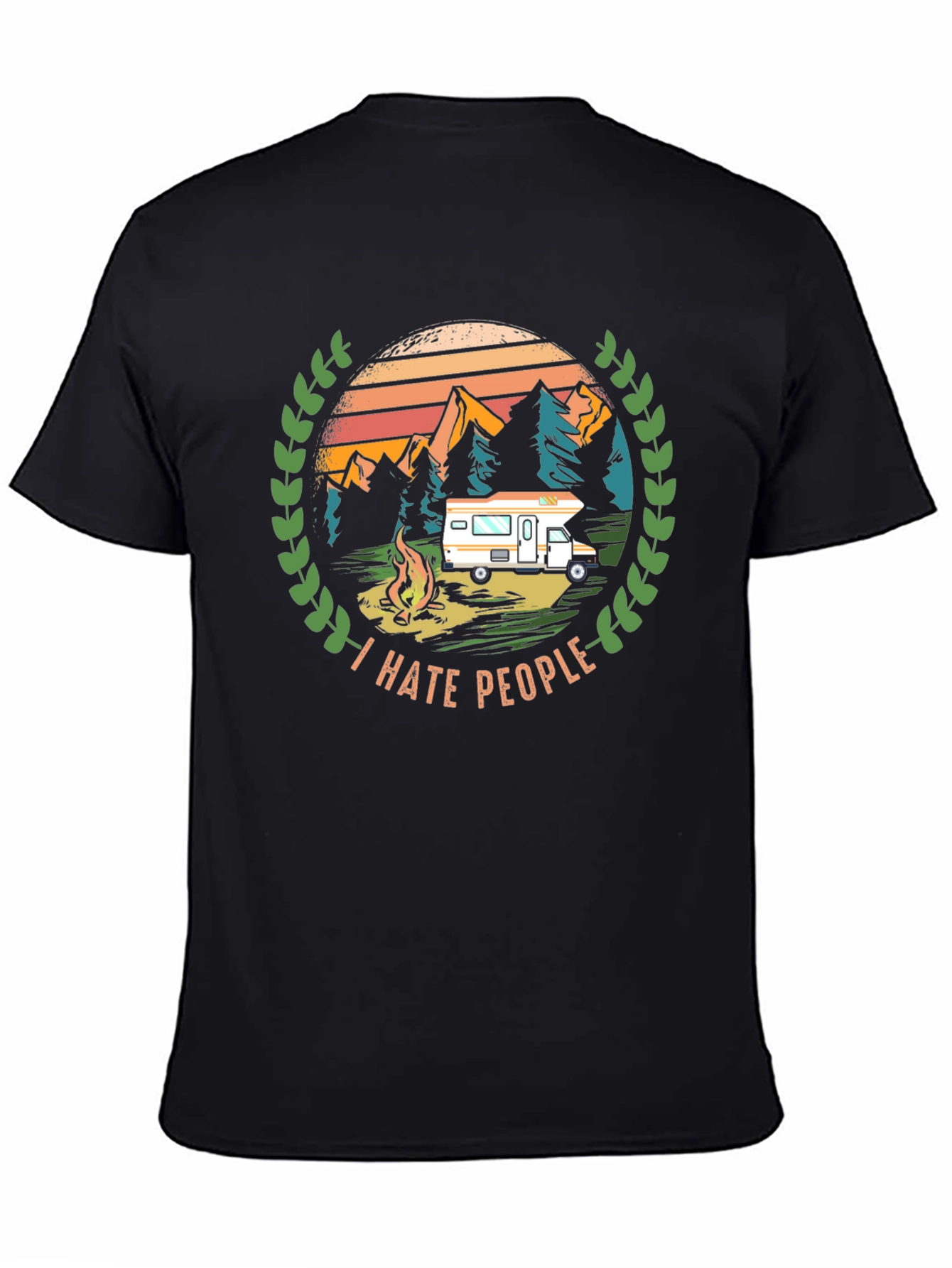 I Hate People Camping T-Shirt